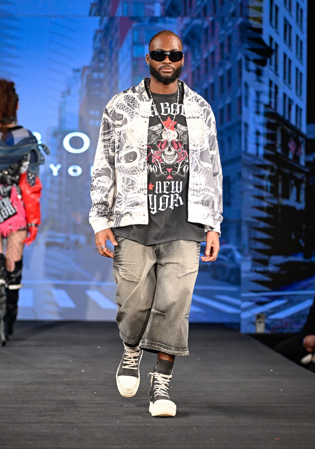 NEW YORK, NEW YORK - FEBRUARY 06: A model walks the runway at the Pia Bolte show during New York Fashion Week Powered By Art Hearts Fashion at The Angel Orensanz Foundation on February 06, 2025 in New York City. (Photo by Arun Nevader/Getty Images for Art Hearts Fashion)
