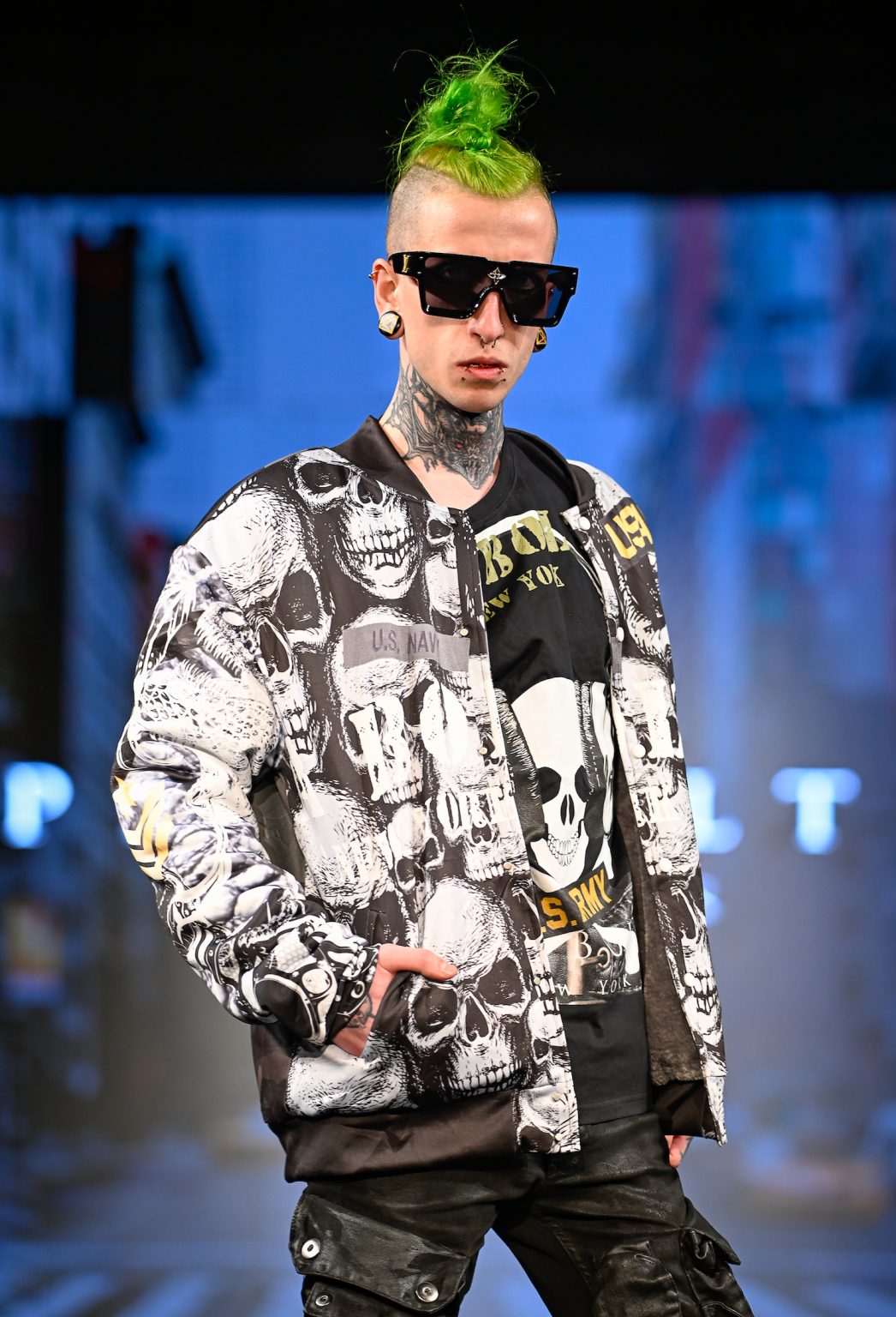NEW YORK, NEW YORK - FEBRUARY 06: A model walks the runway at the Pia Bolte show during New York Fashion Week Powered By Art Hearts Fashion at The Angel Orensanz Foundation on February 06, 2025 in New York City. (Photo by Arun Nevader/Getty Images for Art Hearts Fashion)