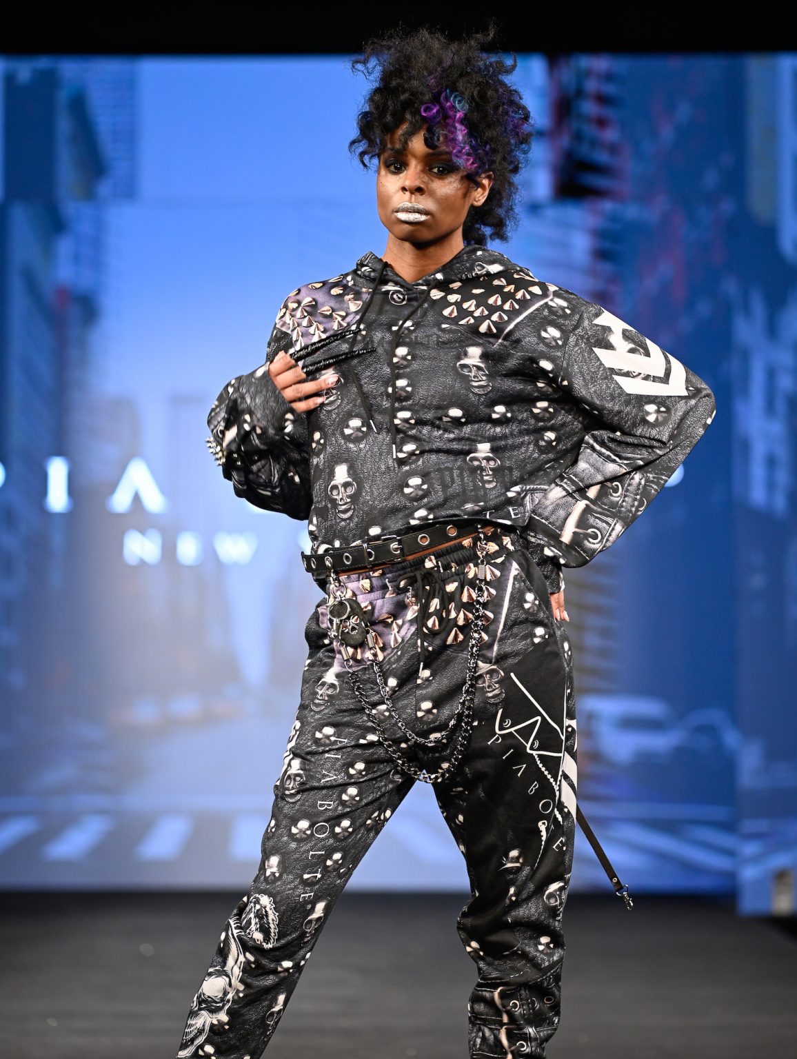 NEW YORK, NEW YORK - FEBRUARY 06: A model walks the runway at the Pia Bolte show during New York Fashion Week Powered By Art Hearts Fashion at The Angel Orensanz Foundation on February 06, 2025 in New York City. (Photo by Arun Nevader/Getty Images for Art Hearts Fashion)