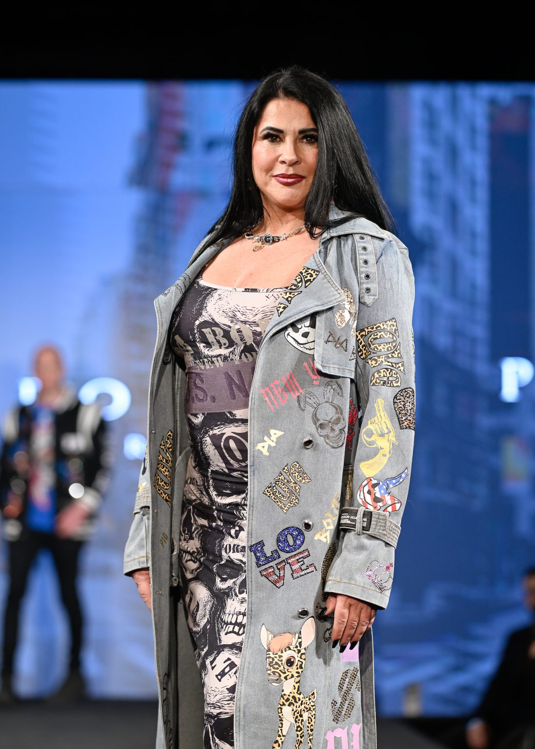 NEW YORK, NEW YORK - FEBRUARY 06: A model walks the runway at the Pia Bolte show during New York Fashion Week Powered By Art Hearts Fashion at The Angel Orensanz Foundation on February 06, 2025 in New York City. (Photo by Arun Nevader/Getty Images for Art Hearts Fashion)