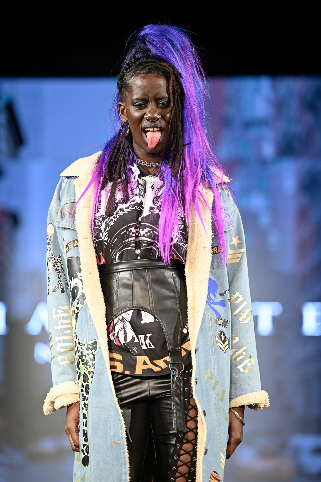 NEW YORK, NEW YORK - FEBRUARY 06: A model walks the runway at the Pia Bolte show during New York Fashion Week Powered By Art Hearts Fashion at The Angel Orensanz Foundation on February 06, 2025 in New York City. (Photo by Arun Nevader/Getty Images for Art Hearts Fashion)
