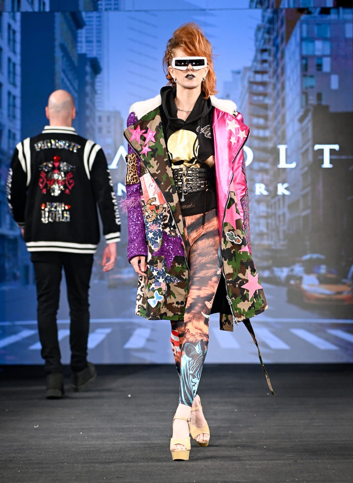 NEW YORK, NEW YORK - FEBRUARY 06: A model walks the runway at the Pia Bolte show during New York Fashion Week Powered By Art Hearts Fashion at The Angel Orensanz Foundation on February 06, 2025 in New York City. (Photo by Arun Nevader/Getty Images for Art Hearts Fashion)