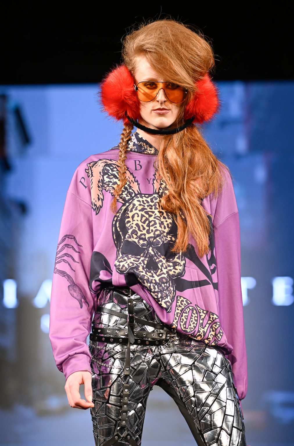 NEW YORK, NEW YORK - FEBRUARY 06: A model walks the runway at the Pia Bolte show during New York Fashion Week Powered By Art Hearts Fashion at The Angel Orensanz Foundation on February 06, 2025 in New York City. (Photo by Arun Nevader/Getty Images for Art Hearts Fashion)