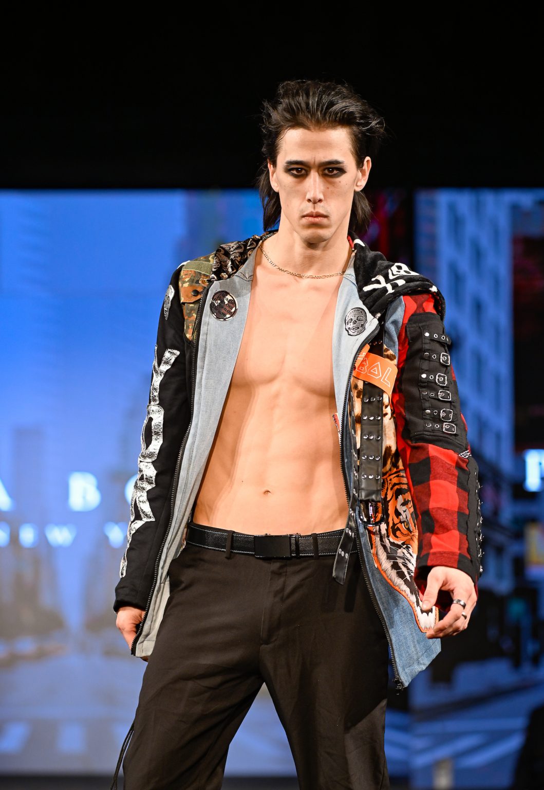 NEW YORK, NEW YORK - FEBRUARY 06: A model walks the runway at the Pia Bolte show during New York Fashion Week Powered By Art Hearts Fashion at The Angel Orensanz Foundation on February 06, 2025 in New York City. (Photo by Arun Nevader/Getty Images for Art Hearts Fashion)