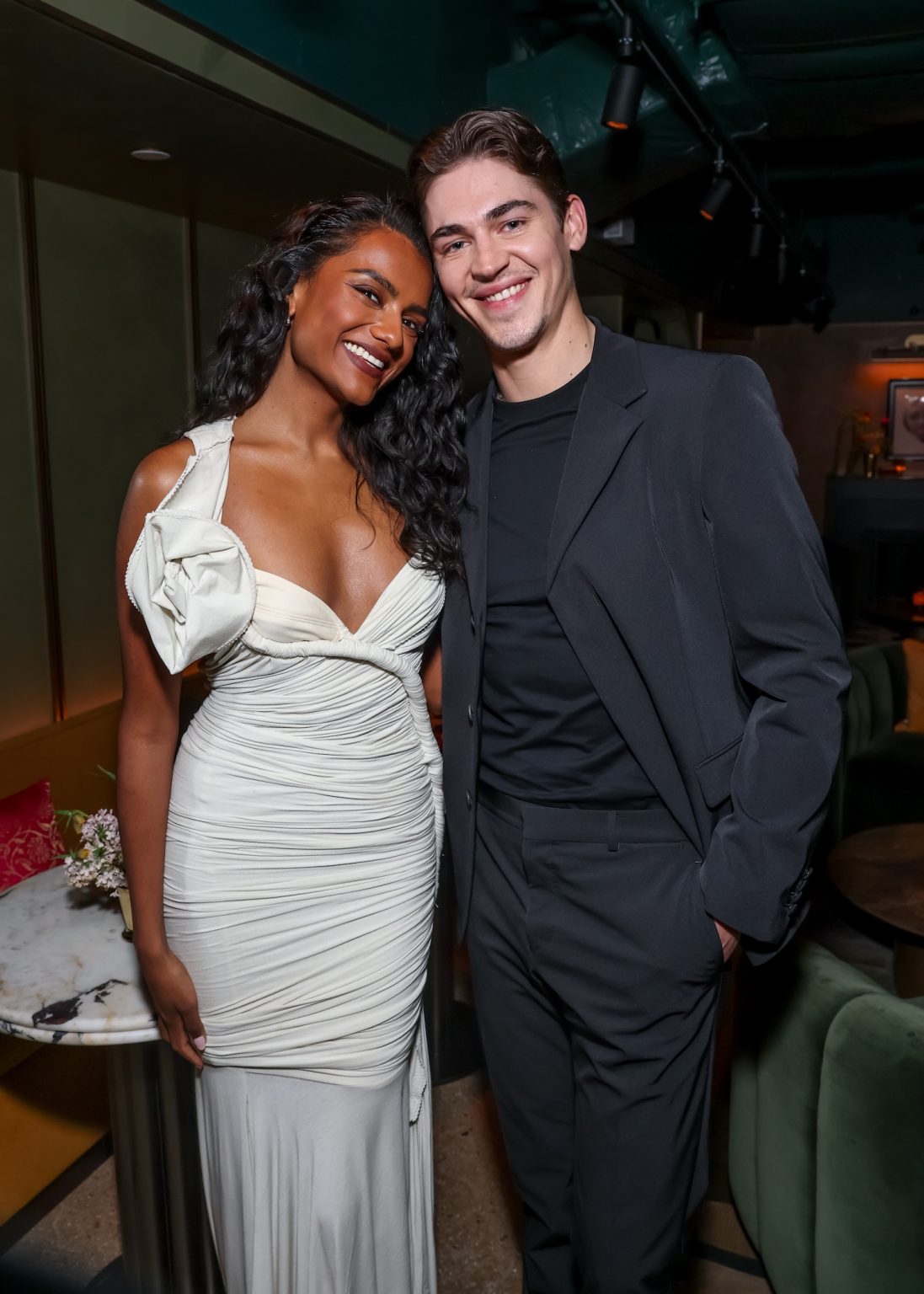 Simone Ashley and Hero Fiennes Tiffin attend the Amazon MGM Studios 'Picture This' special screening at NeueHouse Madison Square on Wednesday March 5, 2025 in New York City.