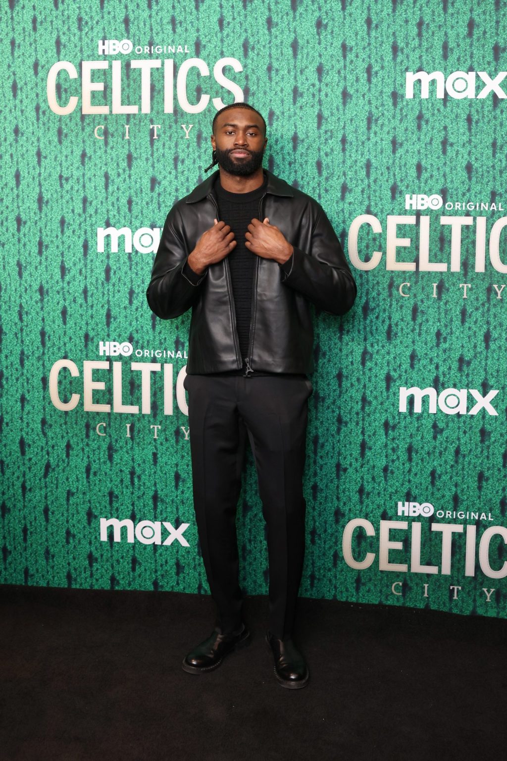 BOSTON, MA - FEBRUARY 21: Jaylen Brown attends the Premiere of HBO Original Documentary Series "Celtics City" on February 21, 2025 in Boston, Massachusetts. (Photo by Scott Eisen/Getty Images for HBO)