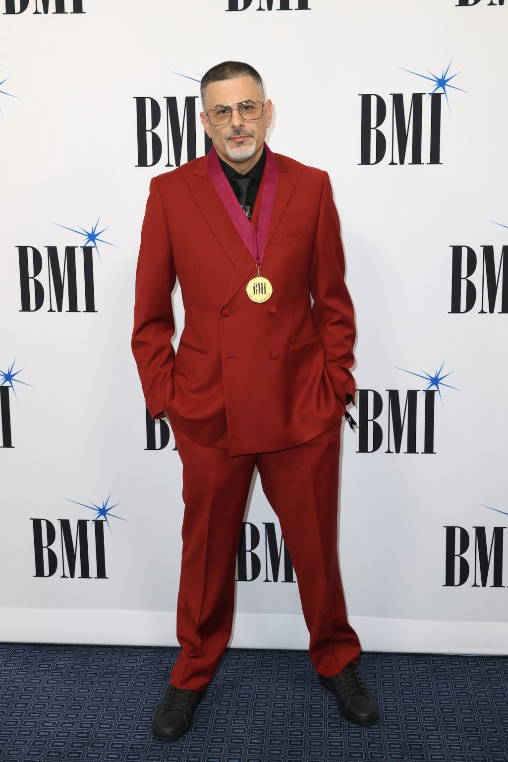 MIAMI, FLORIDA - MARCH 06: Nesty attends the BMI Latin Awards on March 06, 2025 in Miami, Florida. (Photo by Alexander Tamargo/Getty Images for BMI)