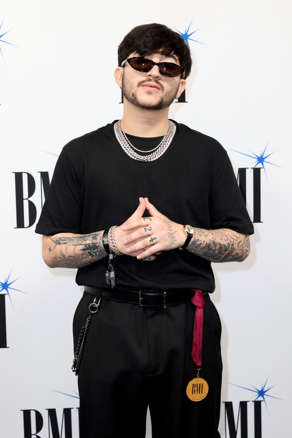MIAMI, FLORIDA - MARCH 06: Diego Millan "Calle 24" attends the BMI Latin Awards on March 06, 2025 in Miami, Florida. (Photo by Alexander Tamargo/Getty Images for BMI)