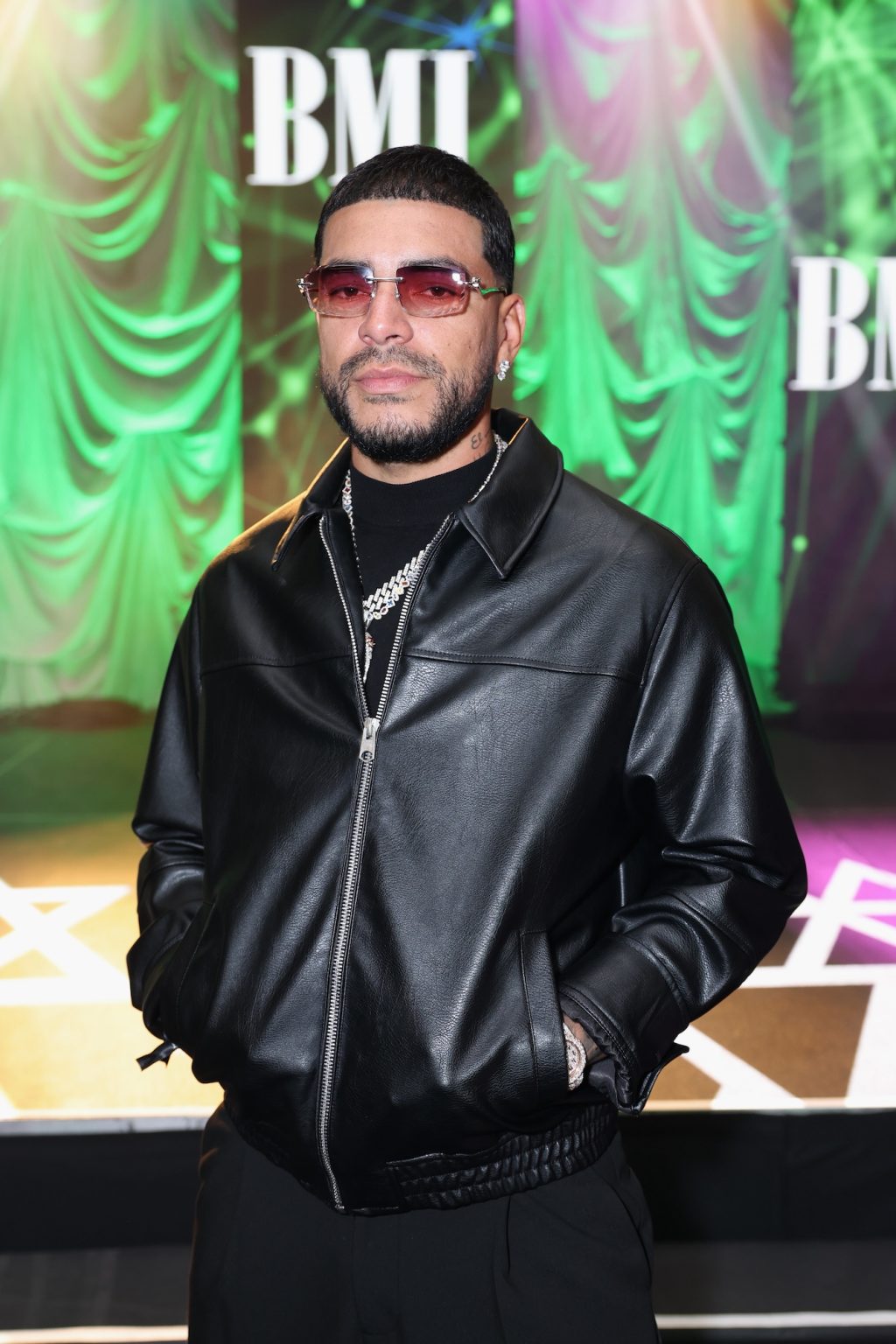 MIAMI, FLORIDA - MARCH 06: Ryan Castro attends the BMI Latin Awards on March 06, 2025 in Miami, Florida. (Photo by Rodrigo Varela/Getty Images for BMI)