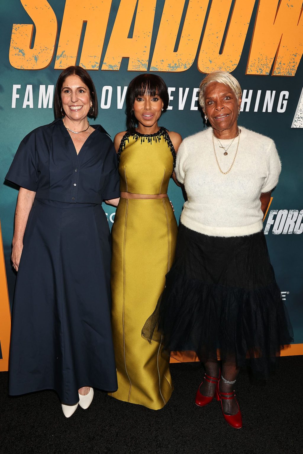 NY, NY - {05/01/2025} “ Shadow Force ” NY special screening . -PICTURED: Pilar Savone , Kerry Washington and Kathy Atkinson - PHOTO by: Dave Allocca / StarPix - Location: AMC Lincoln Square