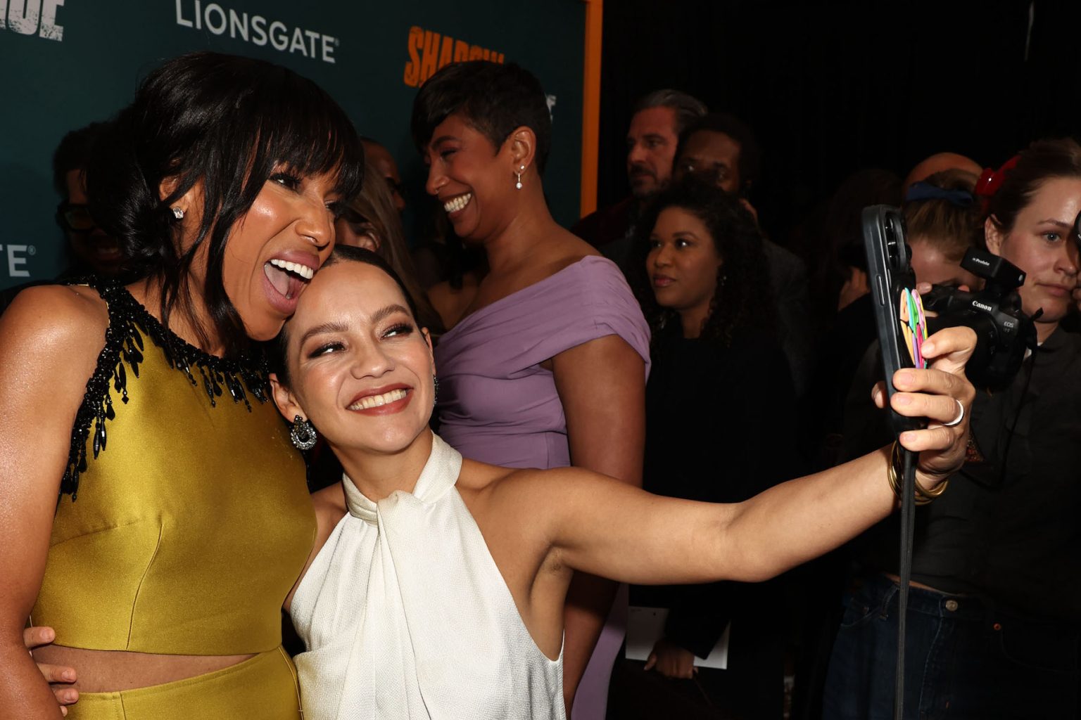 NY, NY - {05/01/2025} “ Shadow Force ” NY special screening . -PICTURED: Kerry Washington and Natalia Reyes - PHOTO by: Dave Allocca / StarPix - Location: AMC Lincoln Square