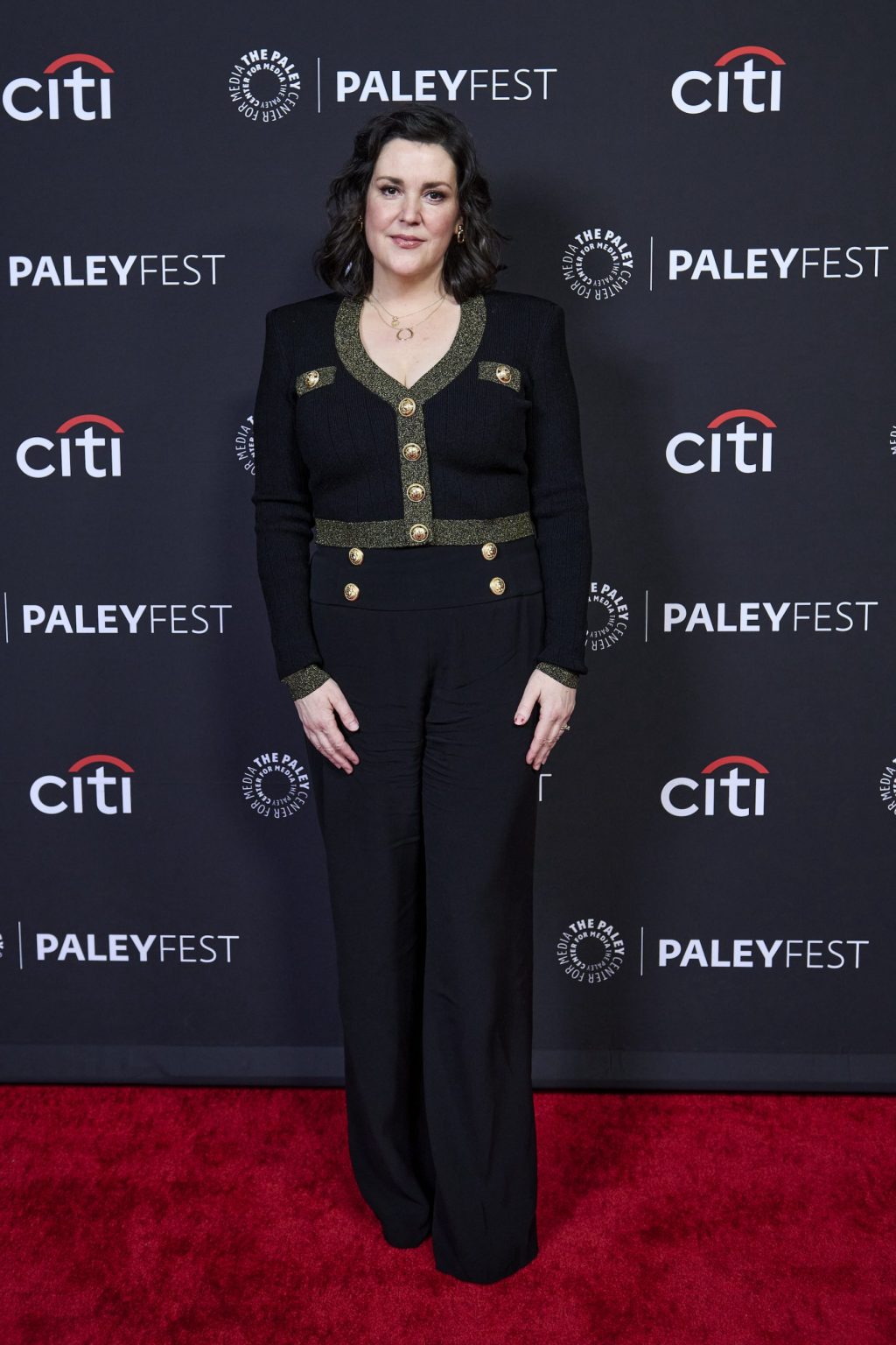 HOLLYWOOD CA - MARCH 29: Melanie Lynskey at PaleyFest LA 2025 honoring Poker Face, presented by the Paley Center for Media, at the DOLBY THEATRE on March 29, 2025 in Hollywood, California. © Courtney McAllister