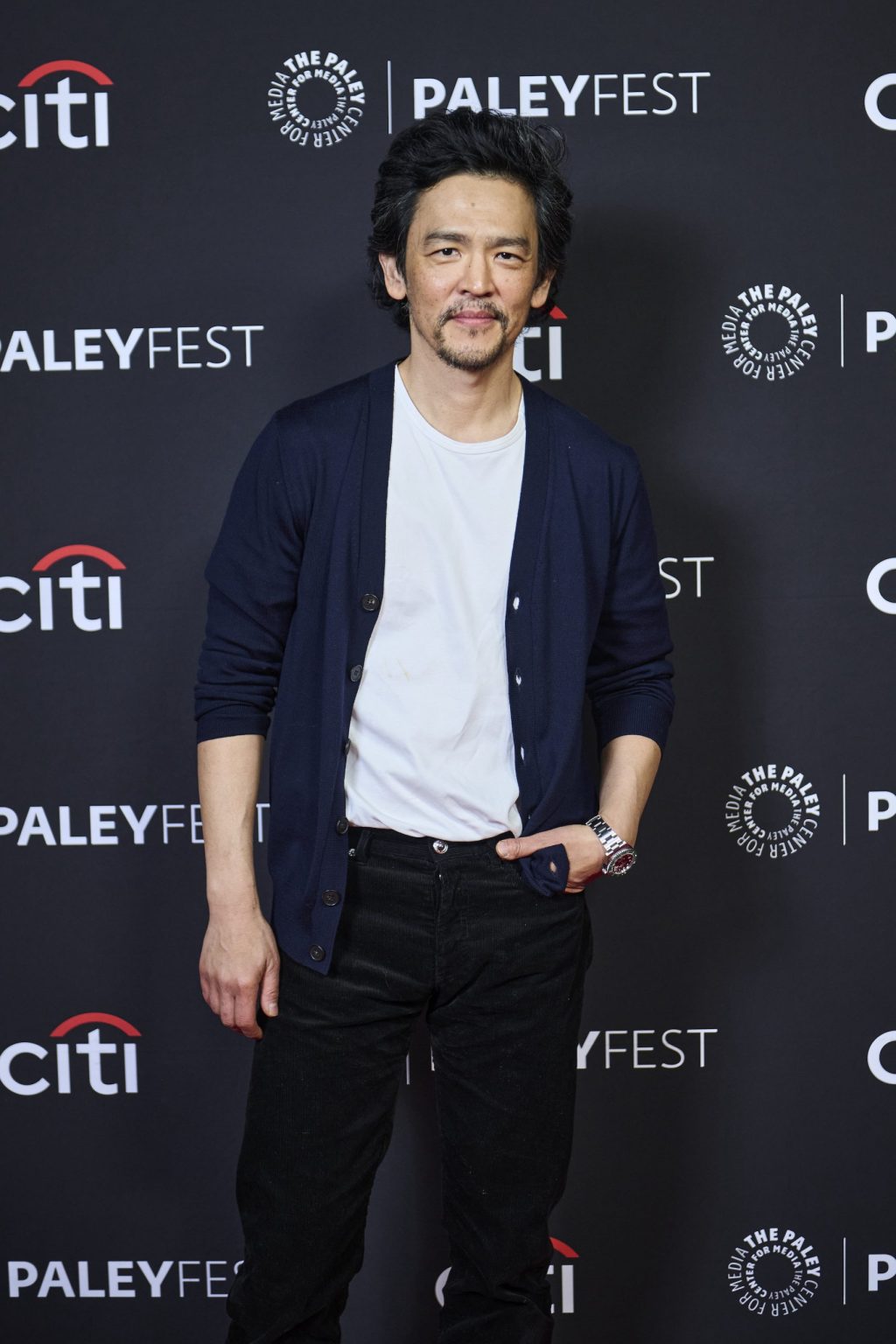 HOLLYWOOD CA - MARCH 29: John Cho at PaleyFest LA 2025 honoring Poker Face, presented by the Paley Center for Media, at the DOLBY THEATRE on March 28, 2025 in Hollywood, California. © Michael Bulbenko