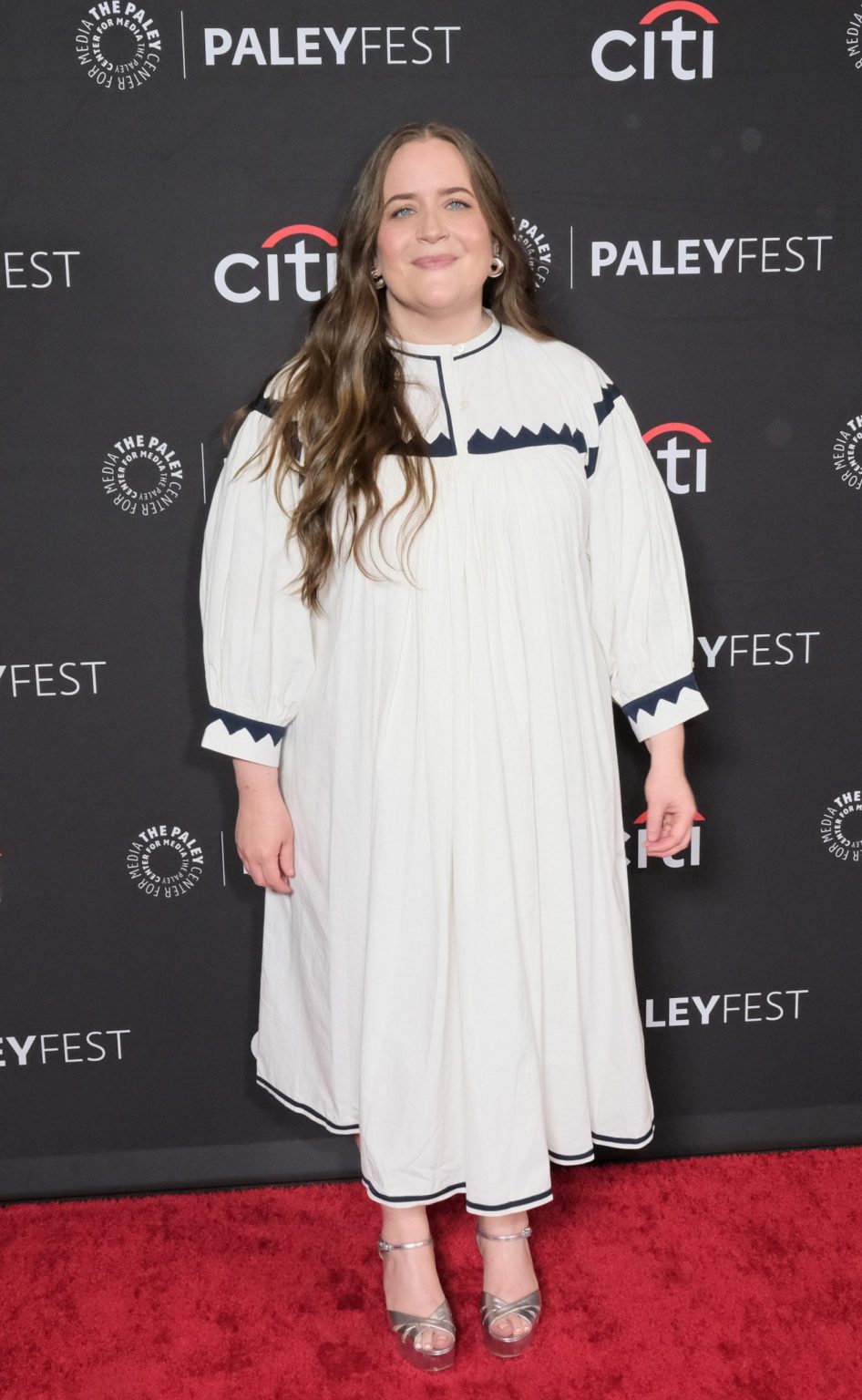 HOLLYWOOD CA - MARCH 29: Moderator Aidy Bryant at PaleyFest LA 2025 honoring Poker Face, presented by the Paley Center for Media, at the DOLBY THEATRE on March 29, 2025 in Hollywood, California. © Michael Bulbenko