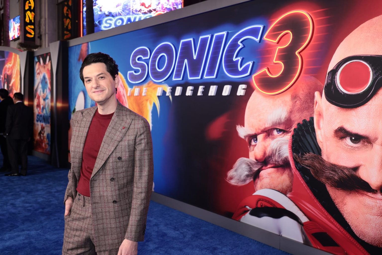 Ben Schwartz attends the "Sonic The Hedgehog 3" Los Angeles Premiere at the TCL Chinese Theatre in Hollywood, CA on Monday, December 16, 2024 (photo: Alex J. Berliner/ABImages)