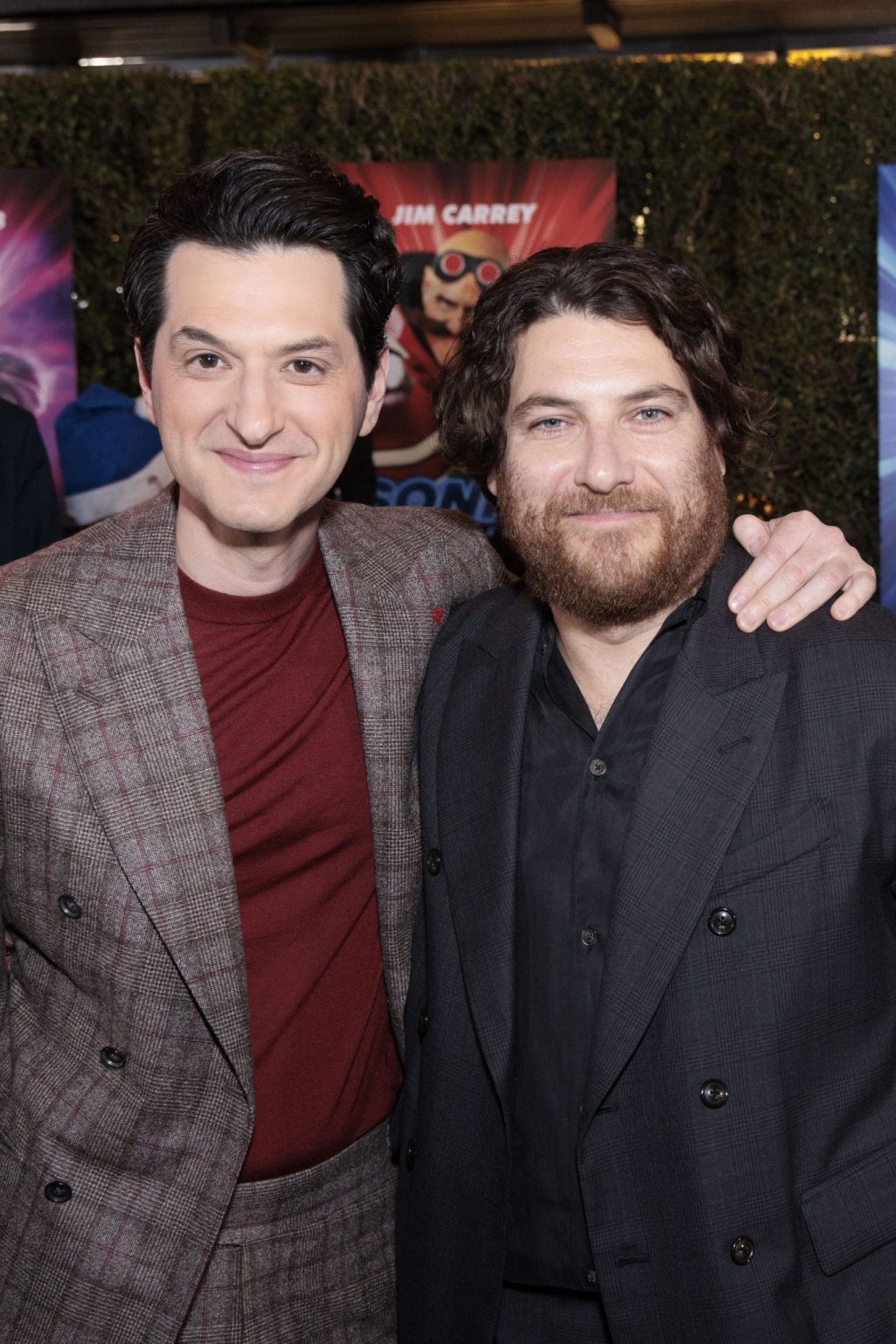 Ben Schwartz and Adam Pally attend the "Sonic The Hedgehog 3" Los Angeles Premiere at the TCL Chinese Theatre in Hollywood, CA on Monday, December 16, 2024 (photo: Alex J. Berliner/ABImages)