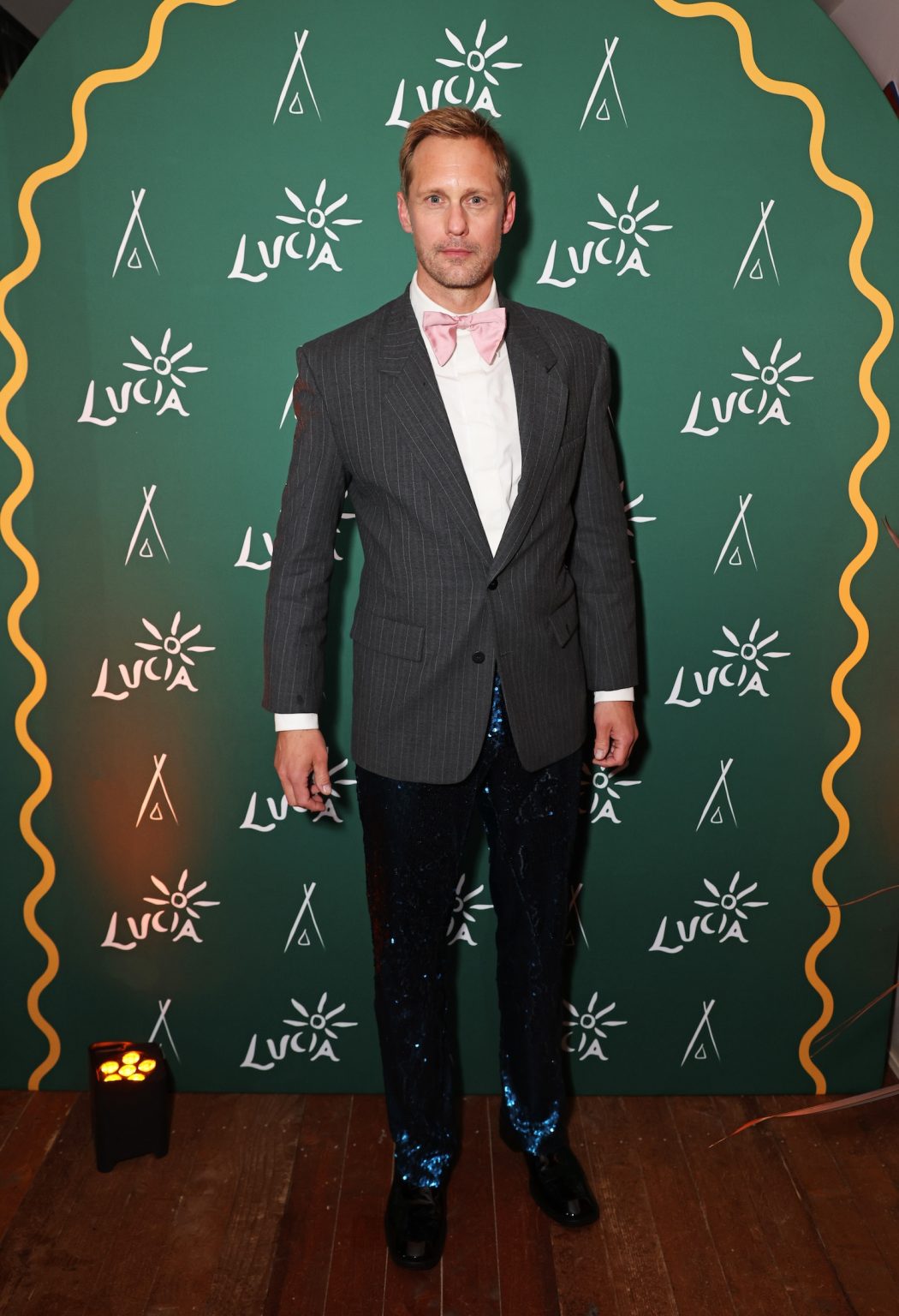 CANNES, FRANCE - MAY 19: Alexander Skarsgard attends the "Splitsville" after-party presented by Minuty and Veuve Clicquot during the Cannes Film Festival at Lucia Cannes by Nikki Beach Hospitality Group on May 19, 2025 in Cannes, France. Photo by Dave Benett