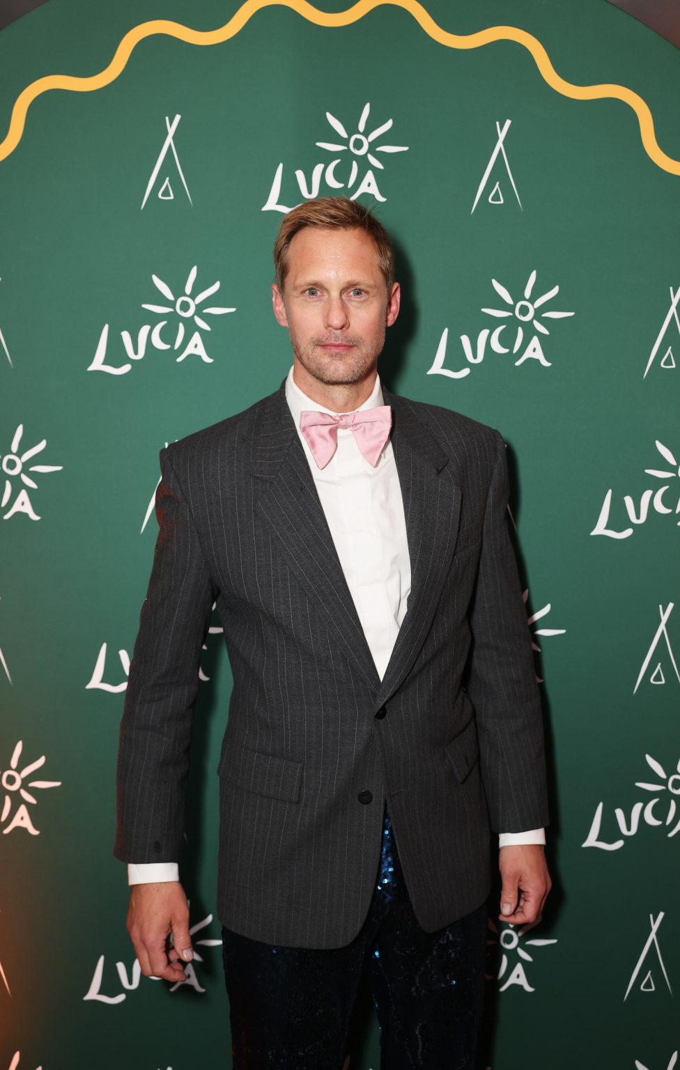CANNES, FRANCE - MAY 19: Alexander Skarsgard attends the "Splitsville" after-party presented by Minuty and Veuve Clicquot during the Cannes Film Festival at Lucia Cannes by Nikki Beach Hospitality Group on May 19, 2025 in Cannes, France. Photo by Dave Benett