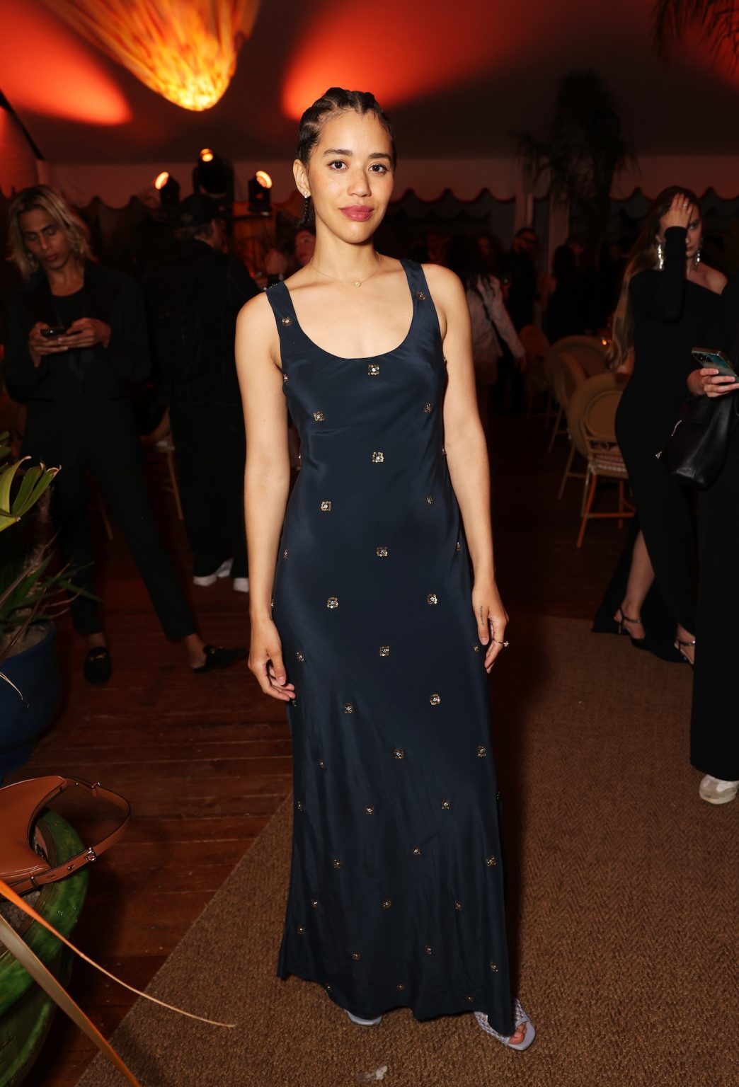 CANNES, FRANCE - MAY 19: Jasmin Savoy Brown attends the "Splitsville" after-party presented by Minuty and Veuve Clicquot during the Cannes Film Festival at Lucia Cannes by Nikki Beach Hospitality Group on May 19, 2025 in Cannes, France. Photo by Dave Benett