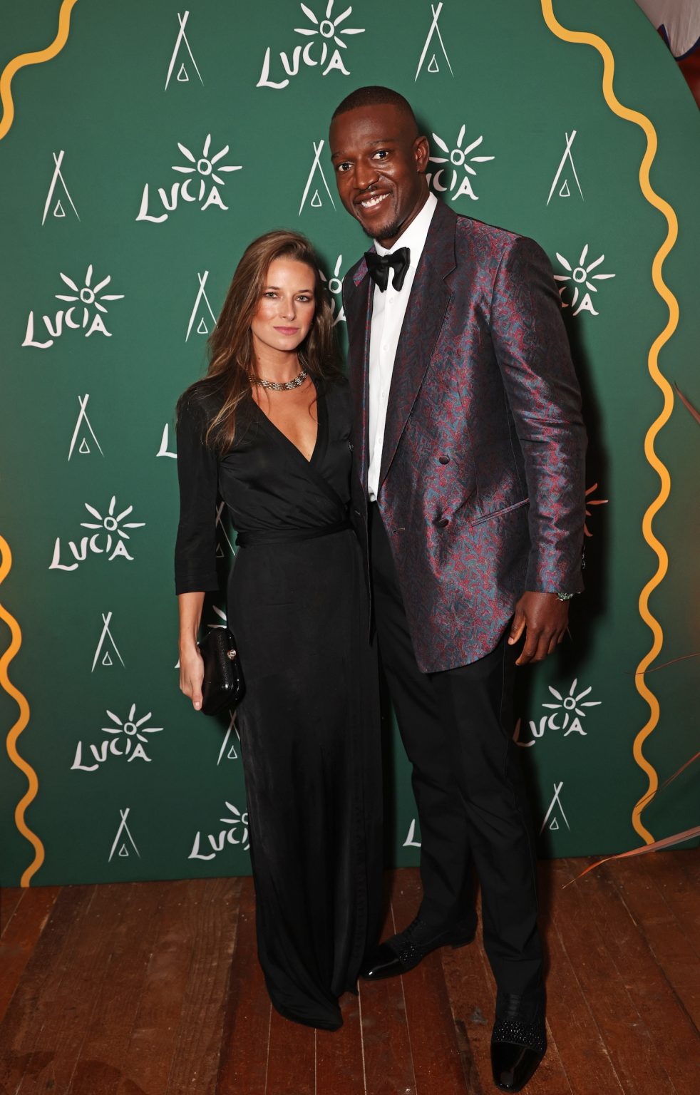 CANNES, FRANCE - MAY 19: Jessika Mathurin and Stephen Adekolu attend the "Splitsville" after-party presented by Minuty and Veuve Clicquot during the Cannes Film Festival at Lucia Cannes by Nikki Beach Hospitality Group on May 19, 2025 in Cannes, France. Photo by Dave Benett