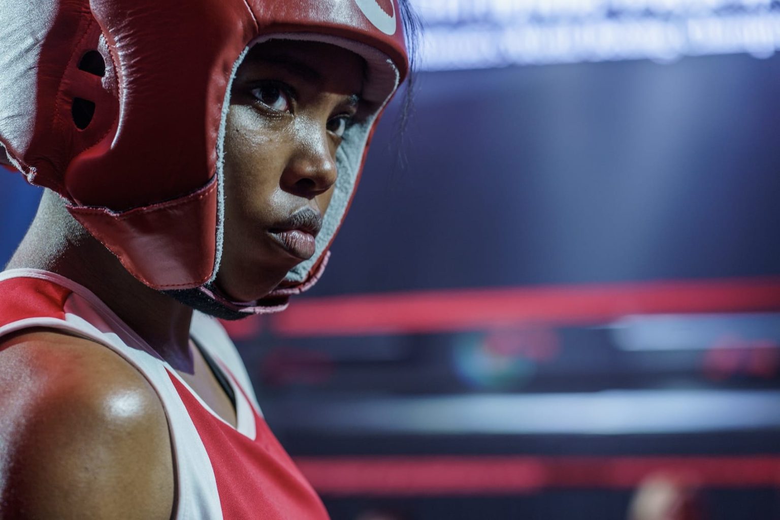 Ryan Destiny stars as Claressa Shields in director Rachel Morrison's THE FIRE INSIDE. An Amazon MGM Studios film.