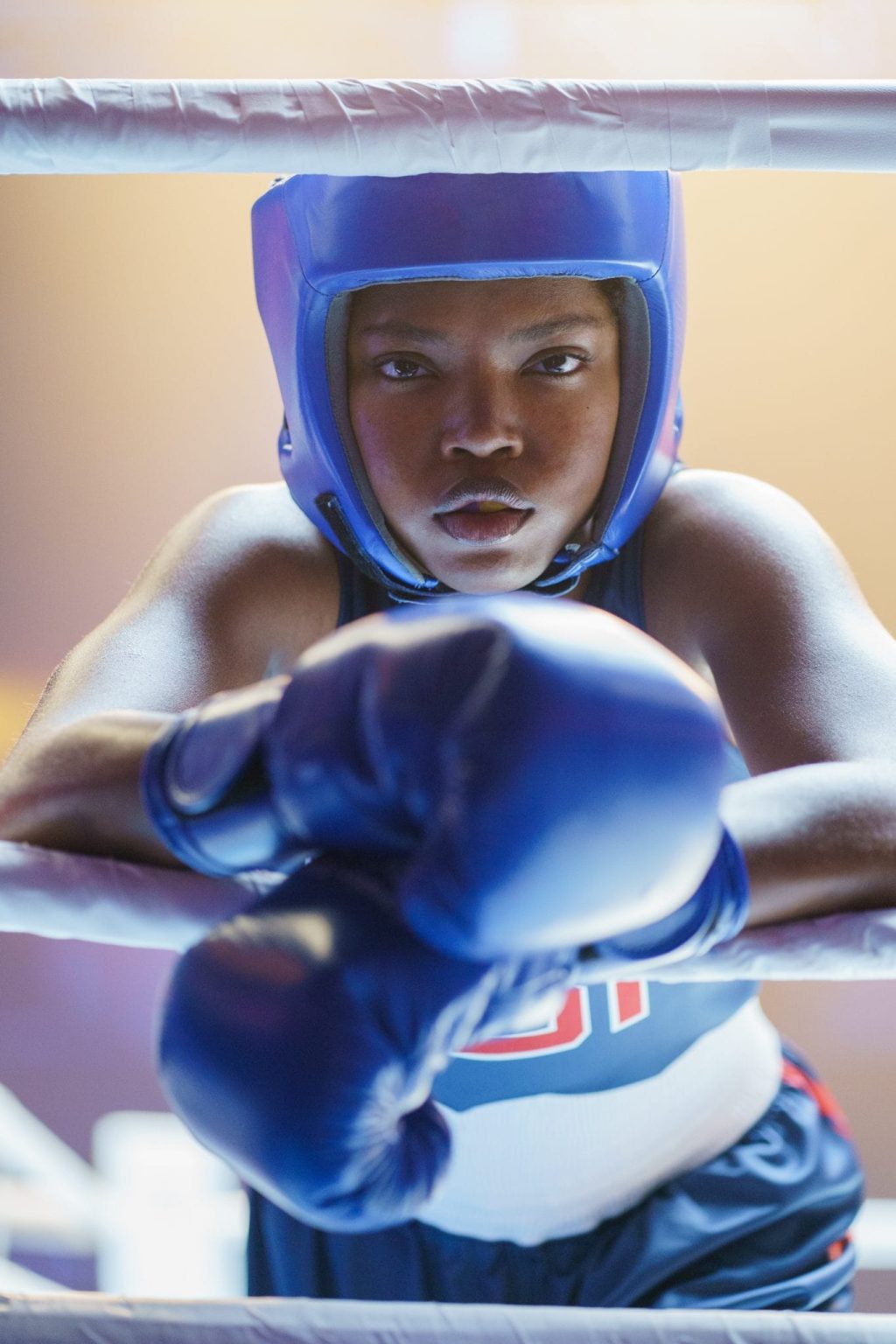 Ryan Destiny stars as Claressa Shields in director Rachel Morrison's THE FIRE INSIDE. An Amazon MGM Studios film. Photo Credit: Sabrina Lantos © 2024 Amazon Content Services LLC. All Rights Reserved.