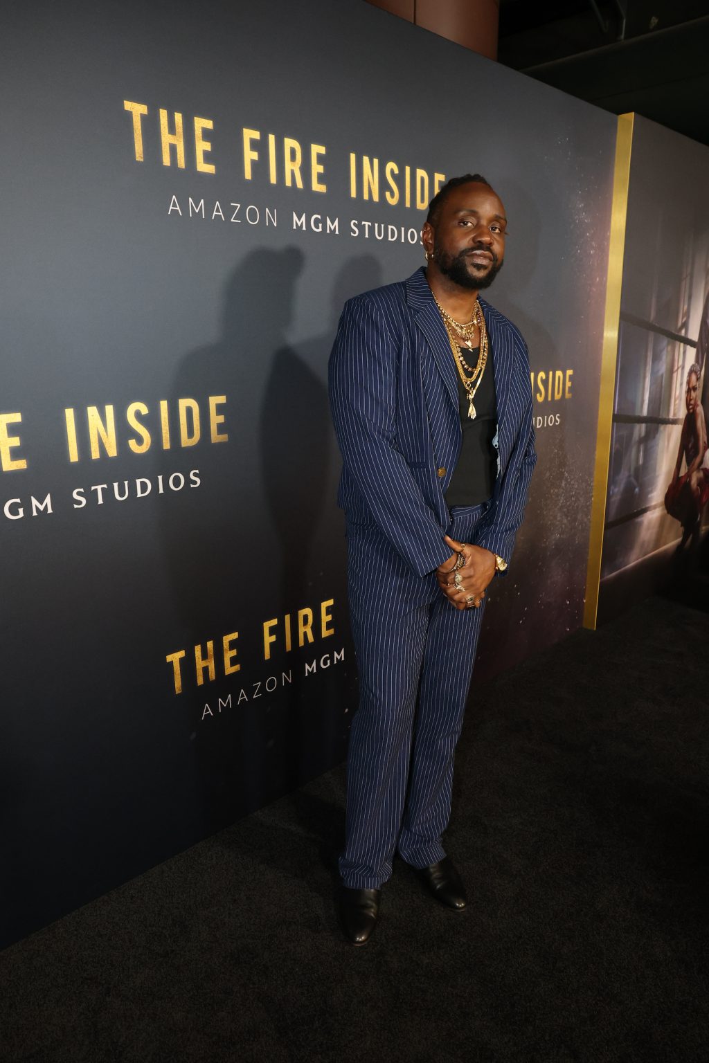 LOS ANGELES, CALIFORNIA - DECEMBER 04: Brian Tyree Henry attends the Los Angeles Premiere Of "The Fire Inside" at DGA Theater Complex on December 04, 2024 in Los Angeles, California. (Photo by Eric Charbonneau/Amazon MGM Studios via Getty Images)