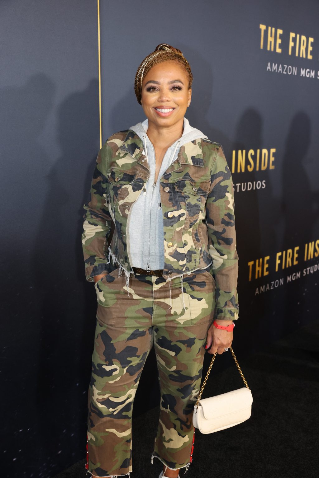 LOS ANGELES, CALIFORNIA - DECEMBER 04: Jemele Hill attends the Los Angeles Premiere Of "The Fire Inside" at DGA Theater Complex on December 04, 2024 in Los Angeles, California. (Photo by Eric Charbonneau/Amazon MGM Studios via Getty Images)