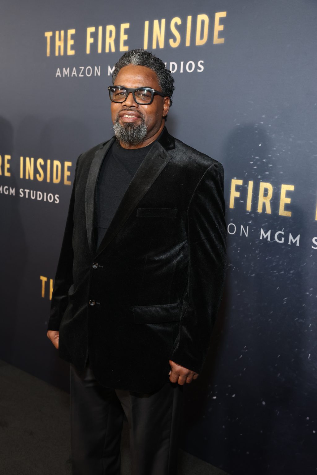 LOS ANGELES, CALIFORNIA - DECEMBER 04: Jason Crutchfield attends the Los Angeles Premiere Of "The Fire Inside" at DGA Theater Complex on December 04, 2024 in Los Angeles, California. (Photo by Stewart Cook/Amazon MGM Studios via Getty Images)