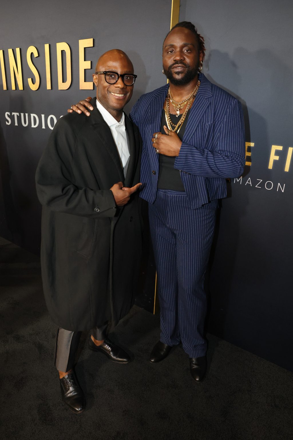 LOS ANGELES, CALIFORNIA - DECEMBER 04: Producer Barry Jenkins and Brian Tyree Henry attend the Los Angeles Premiere Of "The Fire Inside" at DGA Theater Complex on December 04, 2024 in Los Angeles, California. (Photo by Eric Charbonneau/Amazon MGM Studios via Getty Images)