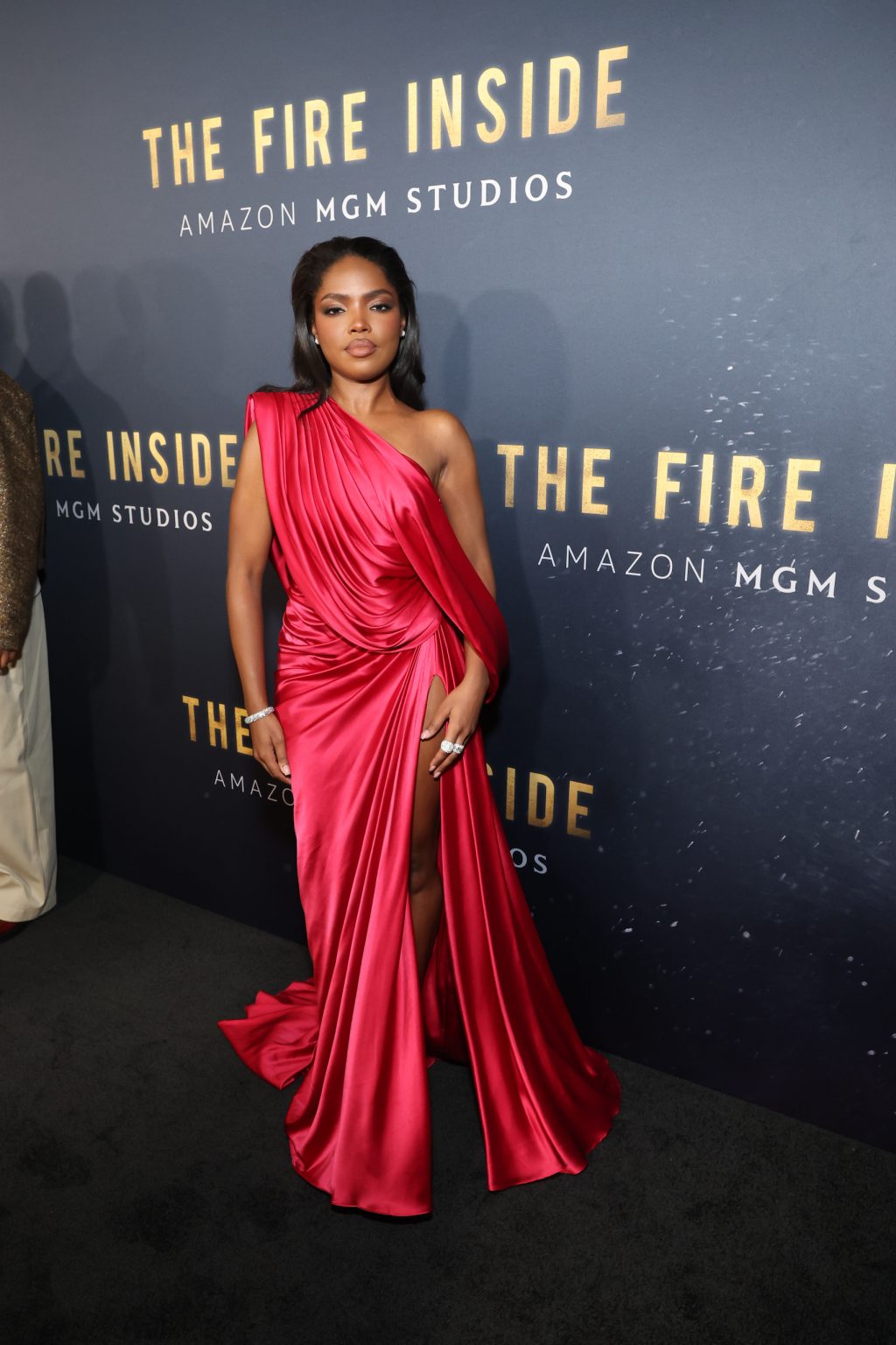 LOS ANGELES, CALIFORNIA - DECEMBER 04: Ryan Destiny attends the Los Angeles Premiere Of "The Fire Inside" at DGA Theater Complex on December 04, 2024 in Los Angeles, California. (Photo by Stewart Cook/Amazon MGM Studios via Getty Images)