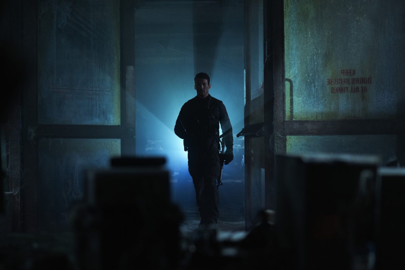 Miles Teller in "The Gorge," now streaming on Apple TV+.