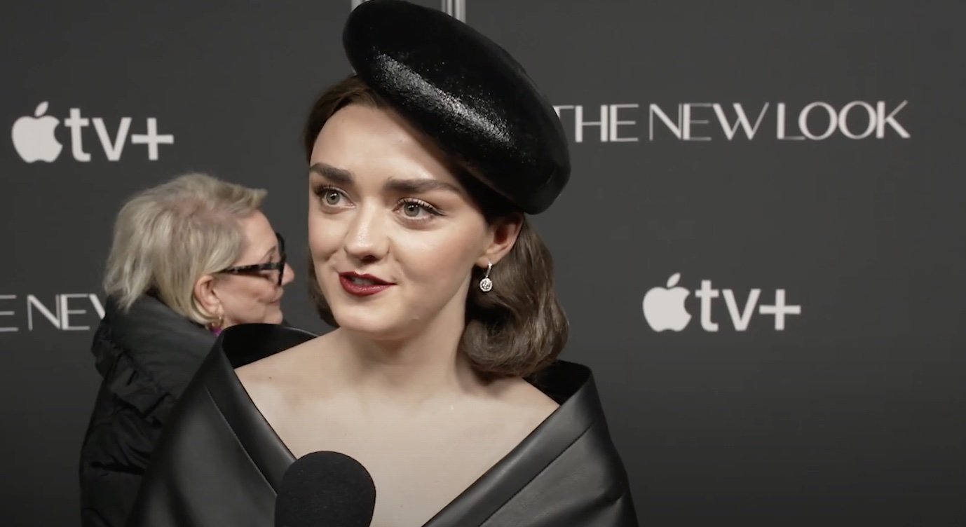 THE NEW LOOK World Premiere Interview with Maisie Williams 'Catherine Dior'
