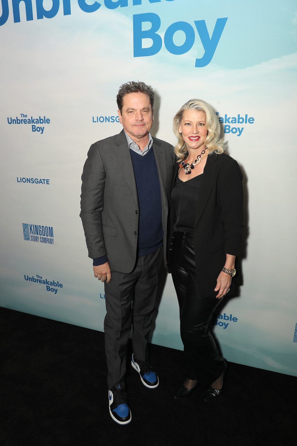 New York, New York - 2/19/25 - Kevin Downes and Catherine Downes attends New York Premiere “The Unbreakable Boy” Hosted by Lionsgate and Kingdom Story Company -PICTURED: Kevin Downes and Catherine Downes - PHOTO by: Marion Curtis / StarPix - Location: AMC Lincoln Square