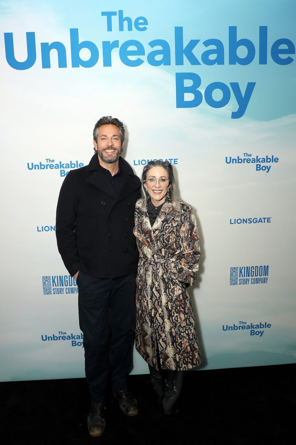 New York, New York - 2/19/25 - Zachary Levi and Patricia Heaton attends New York Premiere “The Unbreakable Boy” Hosted by Lionsgate and Kingdom Story Company -PICTURED: Zachary Levi and Patricia Heaton - PHOTO by: Marion Curtis / StarPix - Location: AMC Lincoln Square