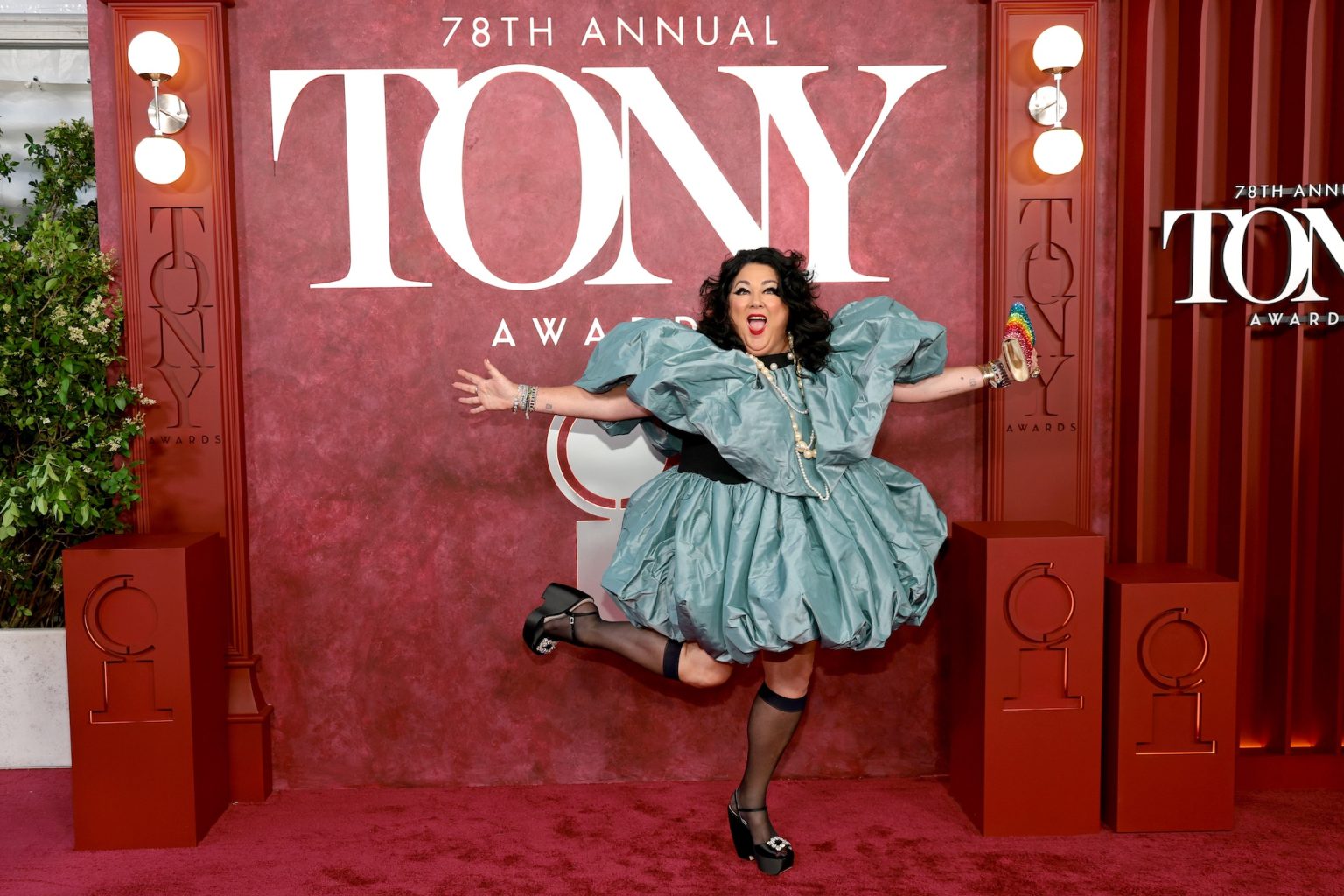 NEW YORK, NEW YORK - JUNE 08: Ashley Longshore attends The 78th Annual Tony Awards at Radio City Music Hall on June 08, 2025 in New York City. (Photo by Dimitrios Kambouris/Getty Images for Tony Awards Productions)