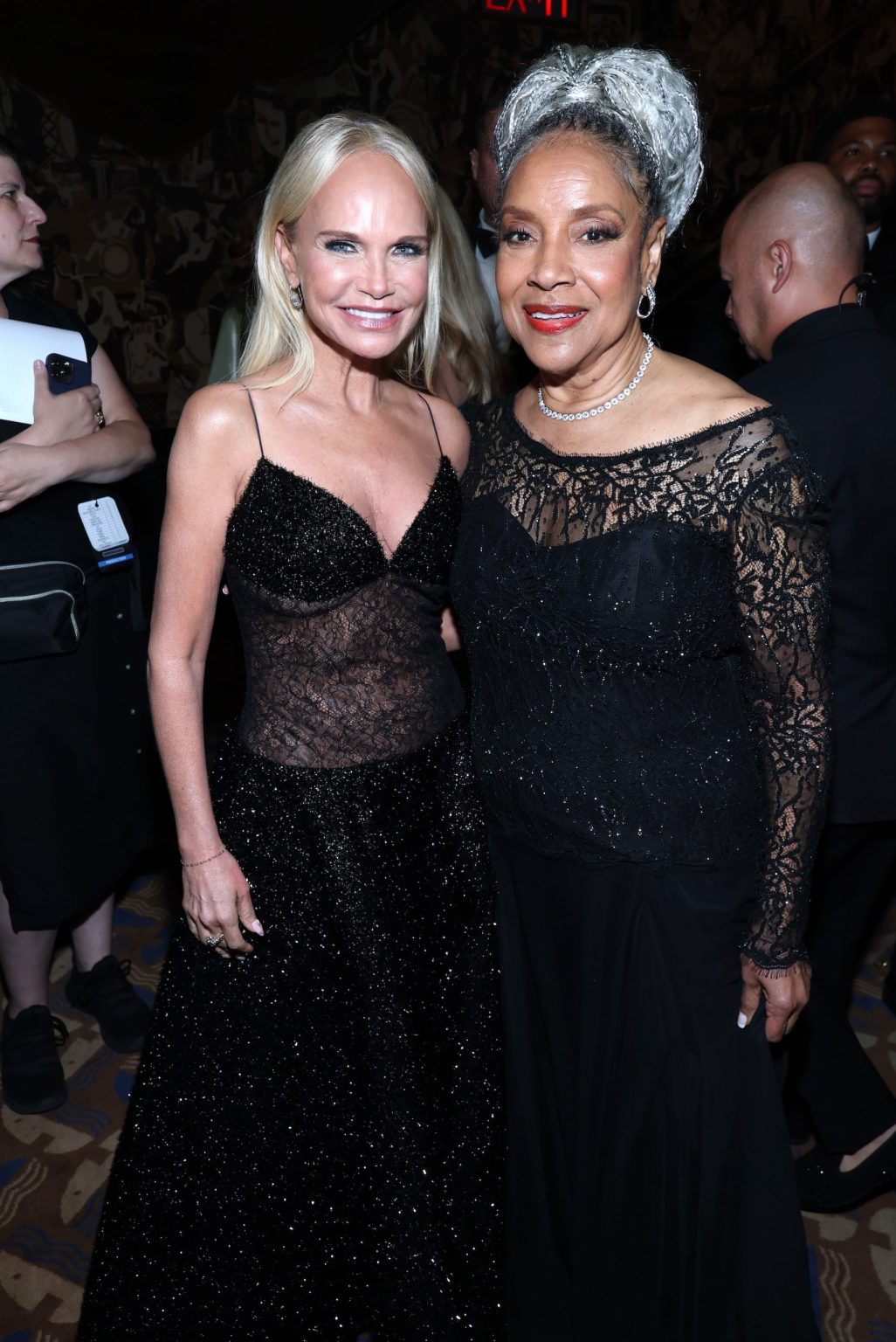 NEW YORK, NEW YORK - JUNE 08: (L-R) Kristin Chenoweth and Phylicia Rashad attend The 78th Annual Tony Awards at Radio City Music Hall on June 08, 2025 in New York City. (Photo by Kevin Mazur/Getty Images for Tony Awards Productions)