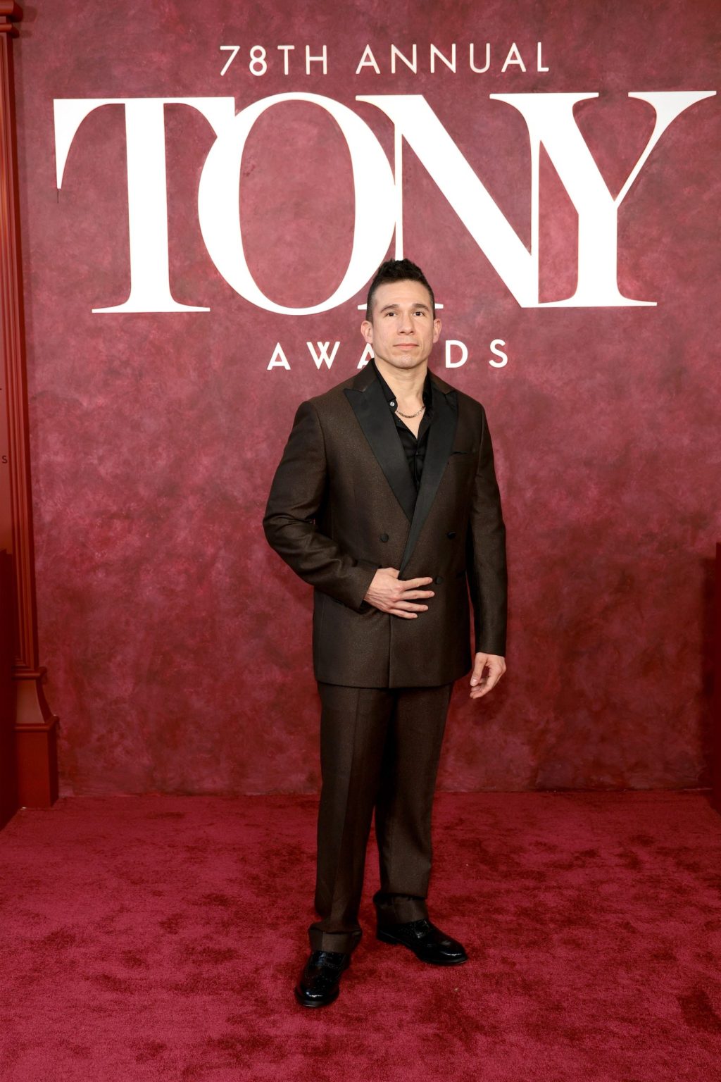 NEW YORK, NEW YORK - JUNE 08: Jon Rua attends The 78th Annual Tony Awards at Radio City Music Hall on June 08, 2025 in New York City. (Photo by Dimitrios Kambouris/Getty Images for Tony Awards Productions)