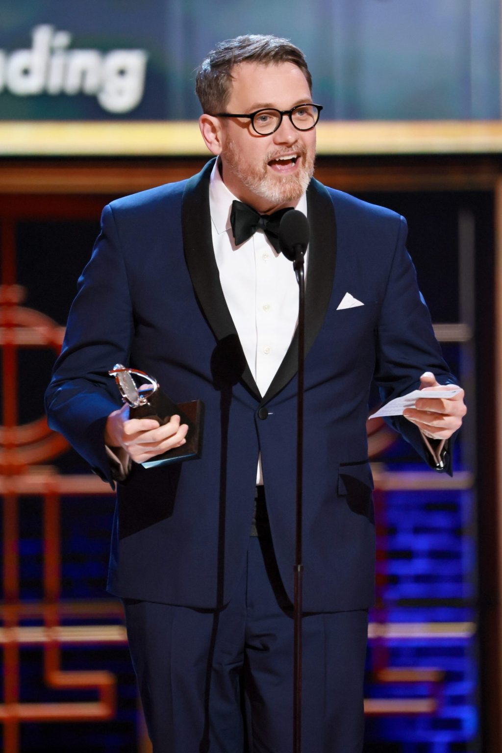NEW YORK, NEW YORK - JUNE 08: Michael Arden accepts the Best Direction of a Musical award for "Maybe Happy Ending" onstage during The 78th Annual Tony Awards at Radio City Music Hall on June 08, 2025 in New York City. (Photo by Theo Wargo/Getty Images for Tony Awards Productions)