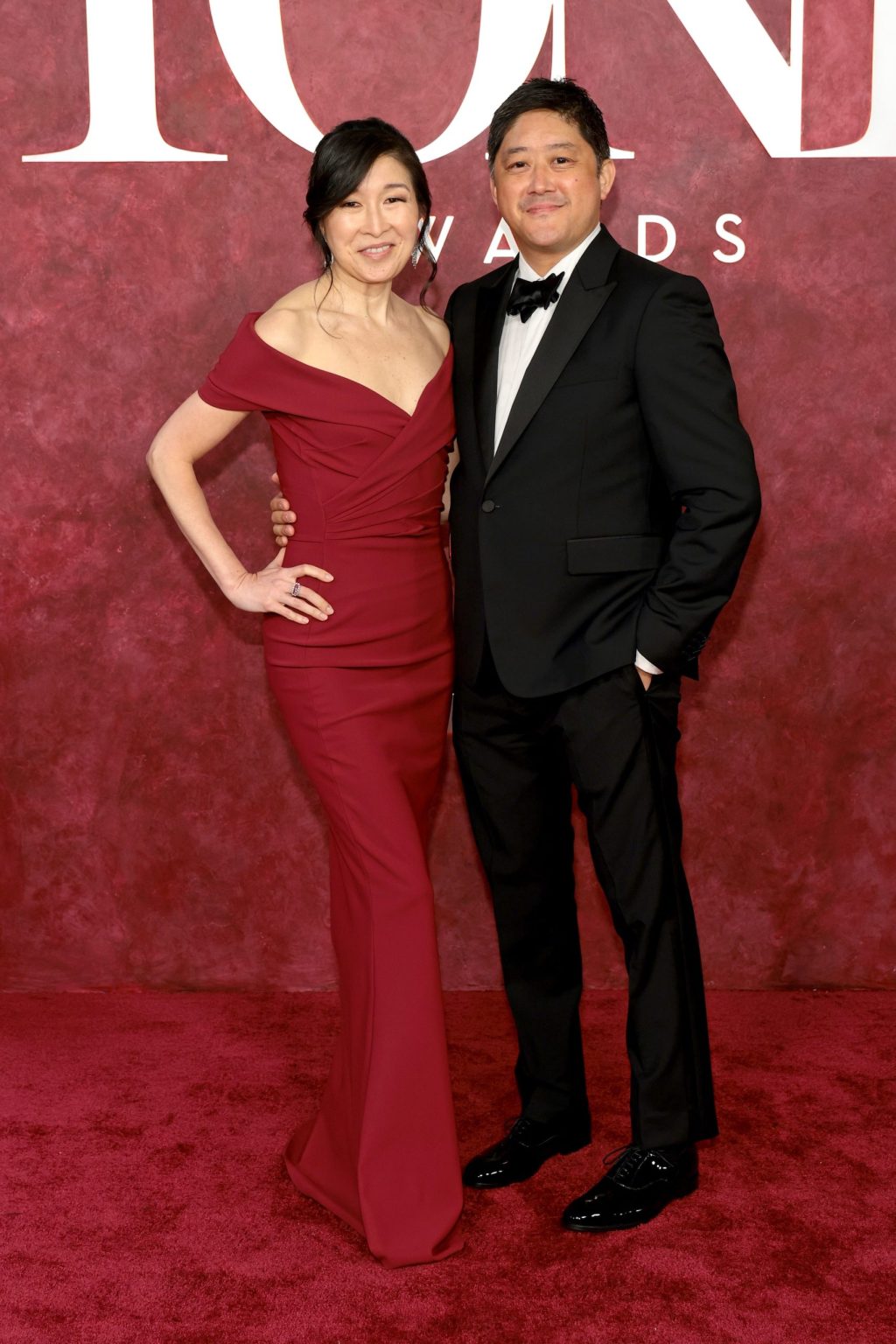NEW YORK, NEW YORK - JUNE 08: (L-R) Helen Paguia and Marco Paguia attend The 78th Annual Tony Awards at Radio City Music Hall on June 08, 2025 in New York City. (Photo by Dimitrios Kambouris/Getty Images for Tony Awards Productions)