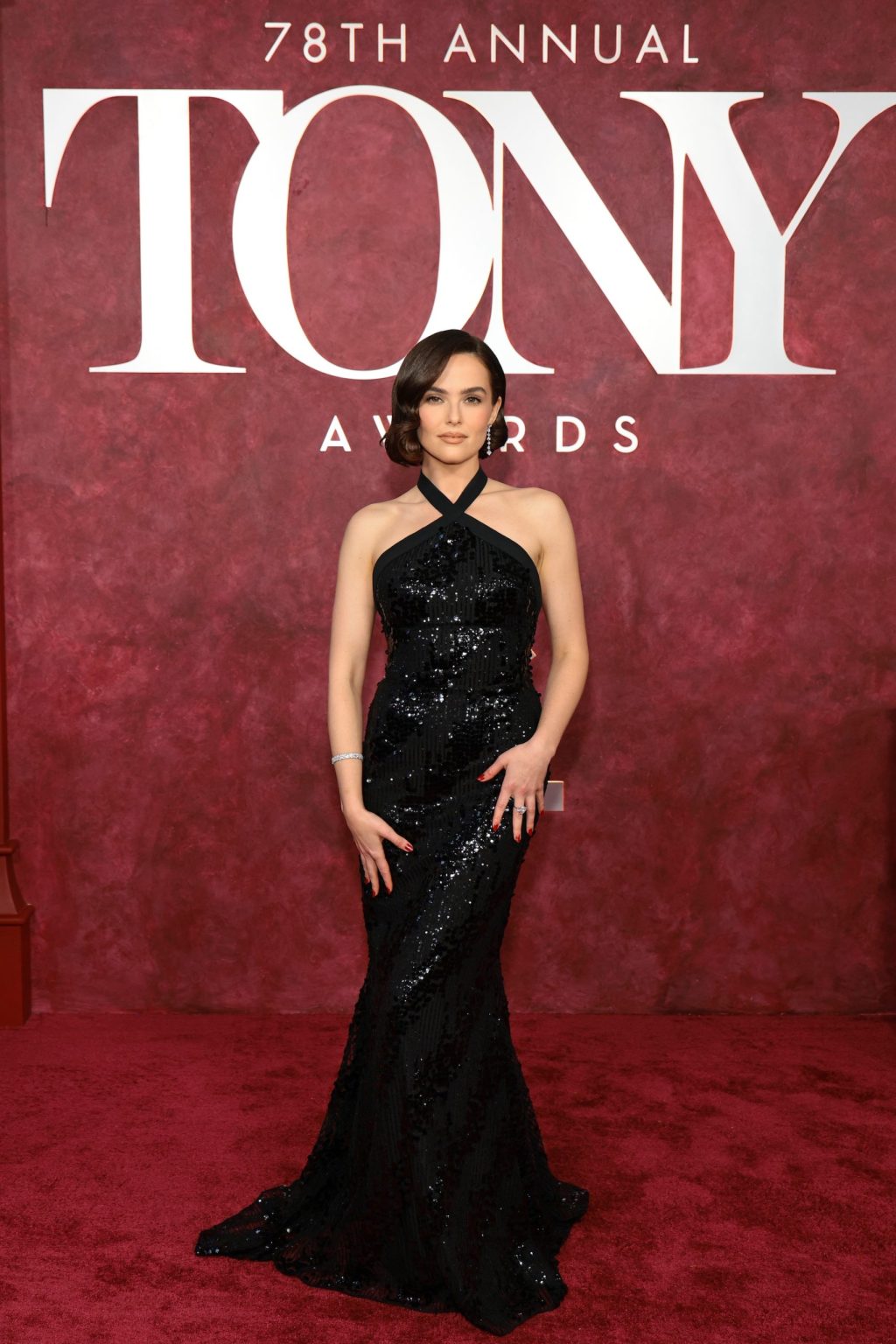 NEW YORK, NEW YORK - JUNE 08: Zoey Deutch attends The 78th Annual Tony Awards at Radio City Music Hall on June 08, 2025 in New York City. (Photo by Dimitrios Kambouris/Getty Images for Tony Awards Productions)