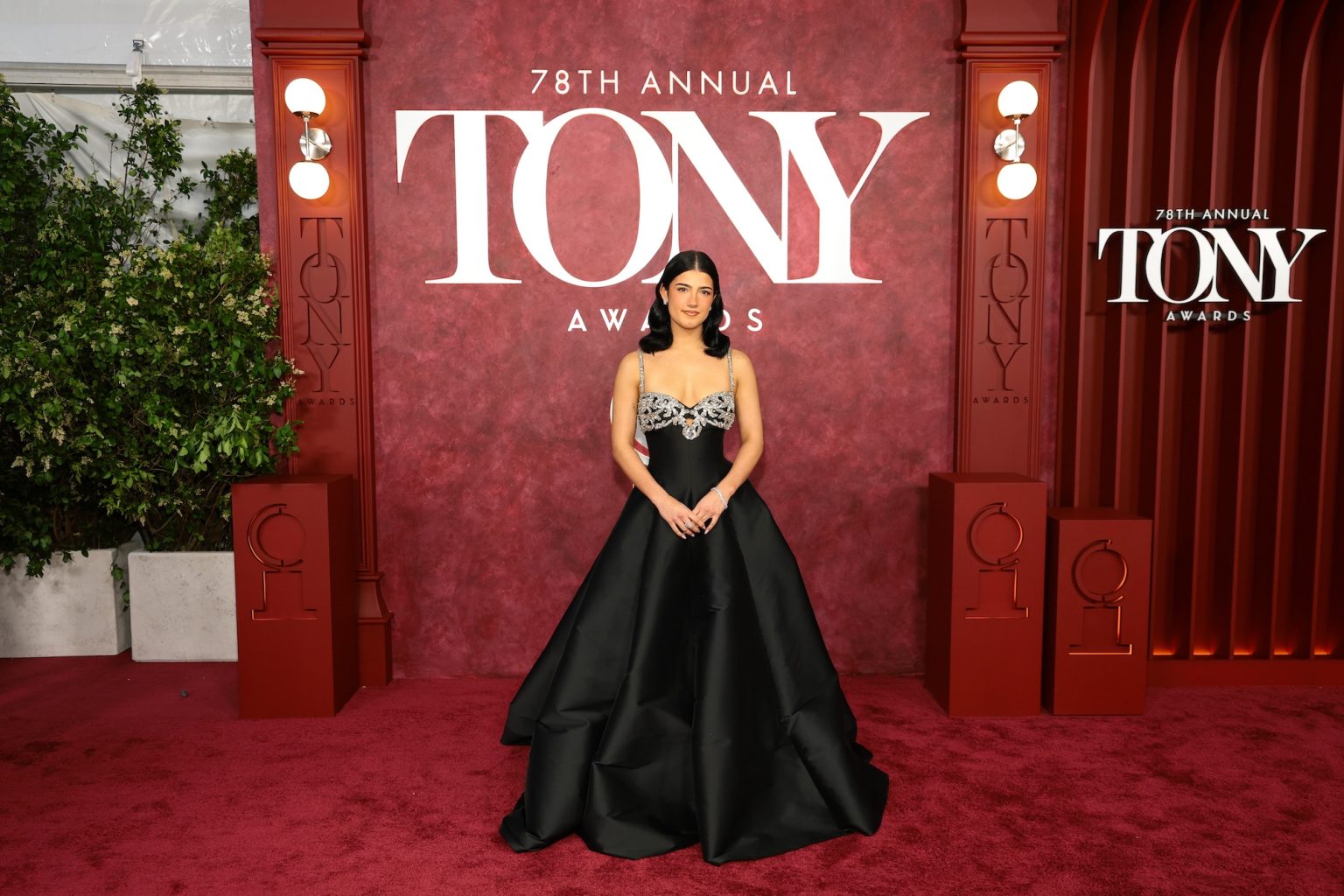 NEW YORK, NEW YORK - JUNE 08: Charli D'Amelio attends The 78th Annual Tony Awards at Radio City Music Hall on June 08, 2025 in New York City. (Photo by Dimitrios Kambouris/Getty Images for Tony Awards Productions)