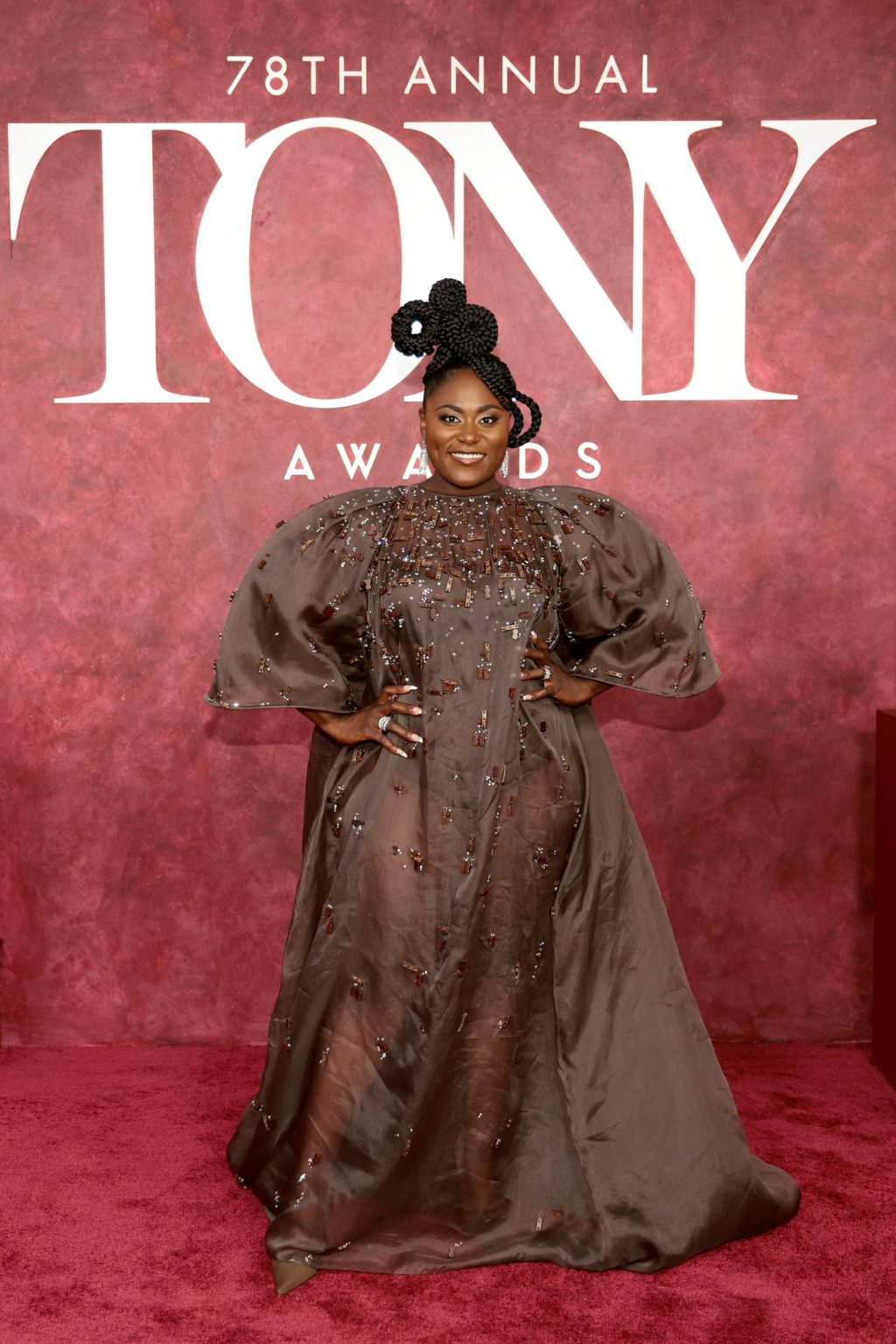NEW YORK, NEW YORK - JUNE 08: Danielle Brooks attends The 78th Annual Tony Awards at Radio City Music Hall on June 08, 2025 in New York City. (Photo by Dimitrios Kambouris/Getty Images for Tony Awards Productions)