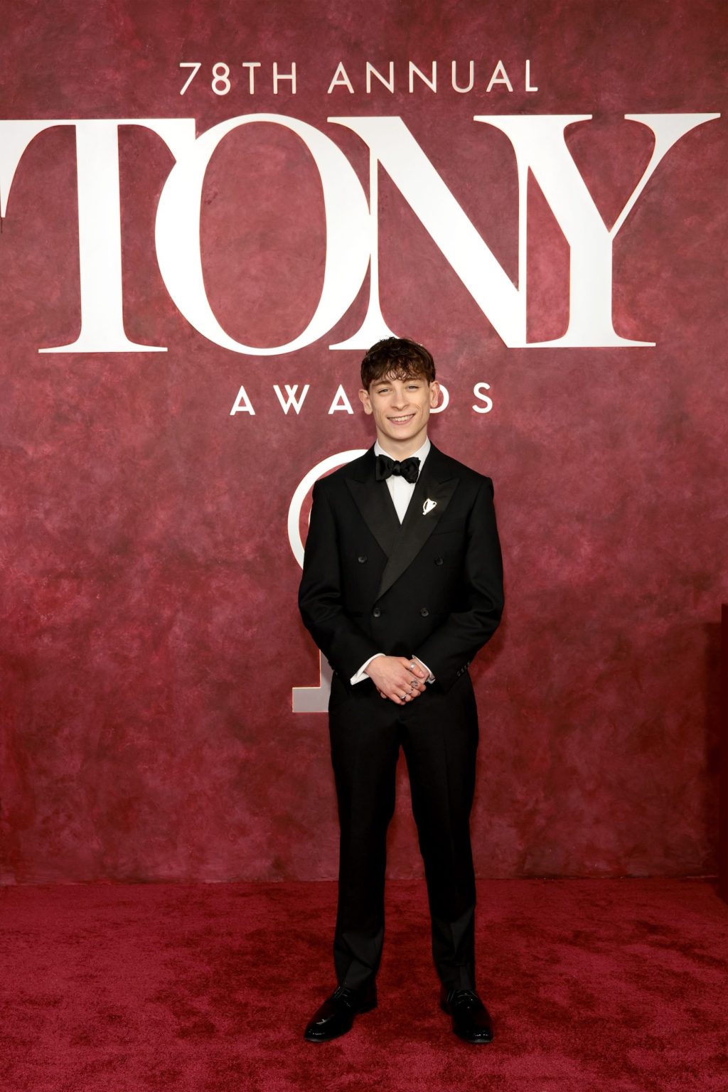 NEW YORK, NEW YORK - JUNE 08: Louis McCartney attends The 78th Annual Tony Awards at Radio City Music Hall on June 08, 2025 in New York City. (Photo by Dimitrios Kambouris/Getty Images for Tony Awards Productions)