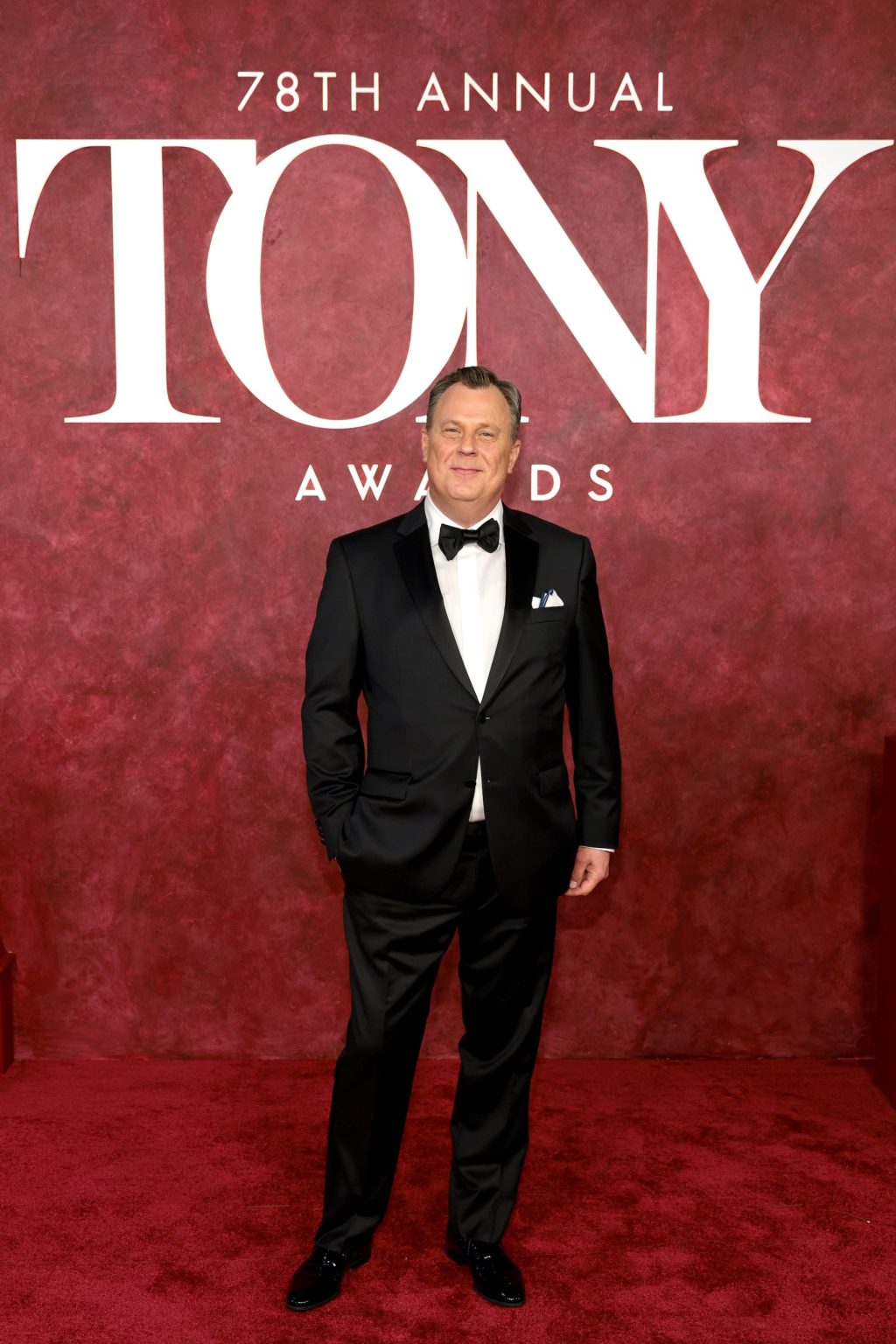 NEW YORK, NEW YORK - JUNE 08: Brooks Ashmanskas attends The 78th Annual Tony Awards at Radio City Music Hall on June 08, 2025 in New York City. (Photo by Dimitrios Kambouris/Getty Images for Tony Awards Productions)