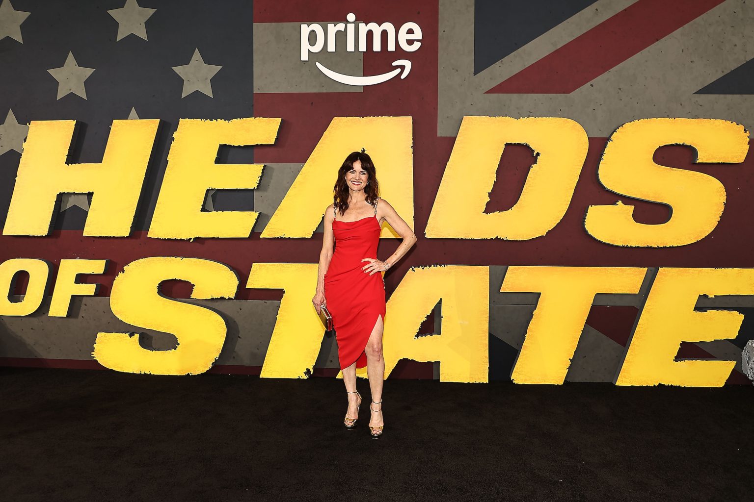 New York, New York - 6/24/25 - Amazon MGM Studios World Premiere of “Heads of State” - PICTURED: Carla Gugino - PHOTO by: Dave Allocca / StarPix for Amazon MGM Studios - Location: Alice Tully Hall, Lincoln Center