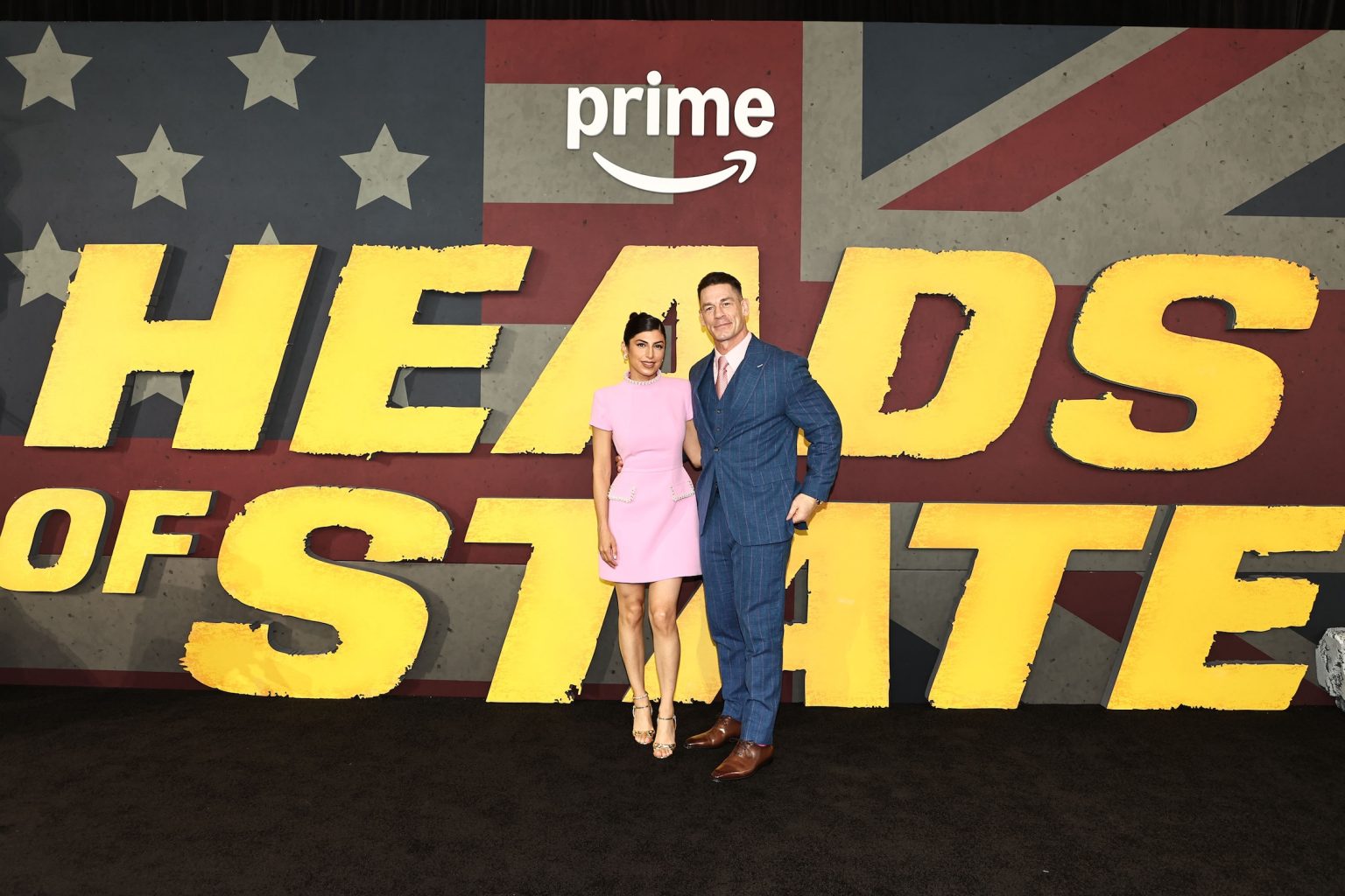 New York, New York - 6/24/25 - Amazon MGM Studios World Premiere of “Heads of State” - PICTURED: Shay Shariatzadeh and John Cena - PHOTO by: Dave Allocca / StarPix for Amazon MGM Studios - Location: Alice Tully Hall, Lincoln Center