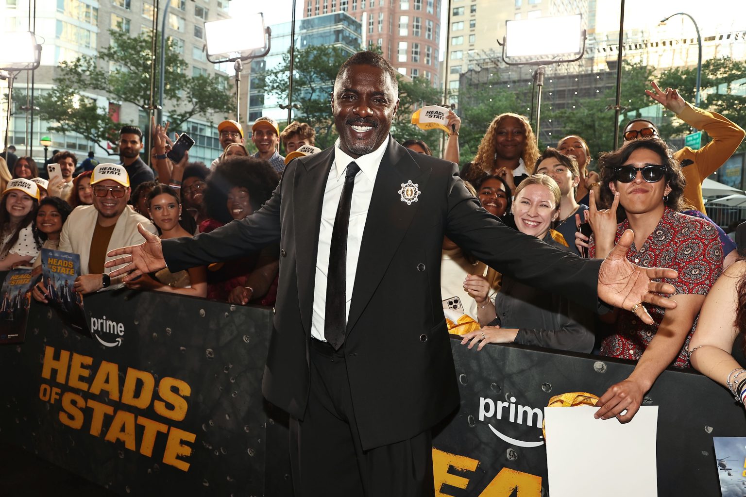 New York, New York - 6/24/25 - Amazon MGM Studios World Premiere of “Heads of State” - PICTURED: Idris Elba - PHOTO by: Dave Allocca / StarPix for Amazon MGM Studios - Location: Alice Tully Hall, Lincoln Center