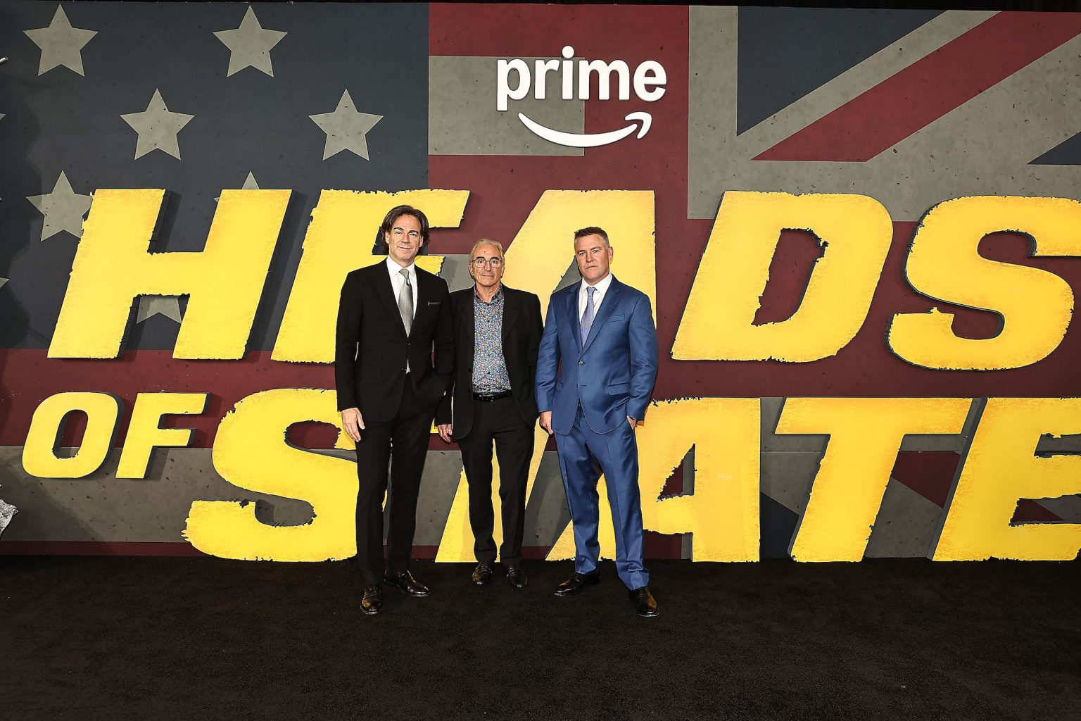 New York, New York - 6/24/25 - Amazon MGM Studios World Premiere of “Heads of State” - PICTURED: Peter Safran , Marcus Viscidi and John Rickard - PHOTO by: Dave Allocca / StarPix for Amazon MGM Studios - Location: Alice Tully Hall, Lincoln Center