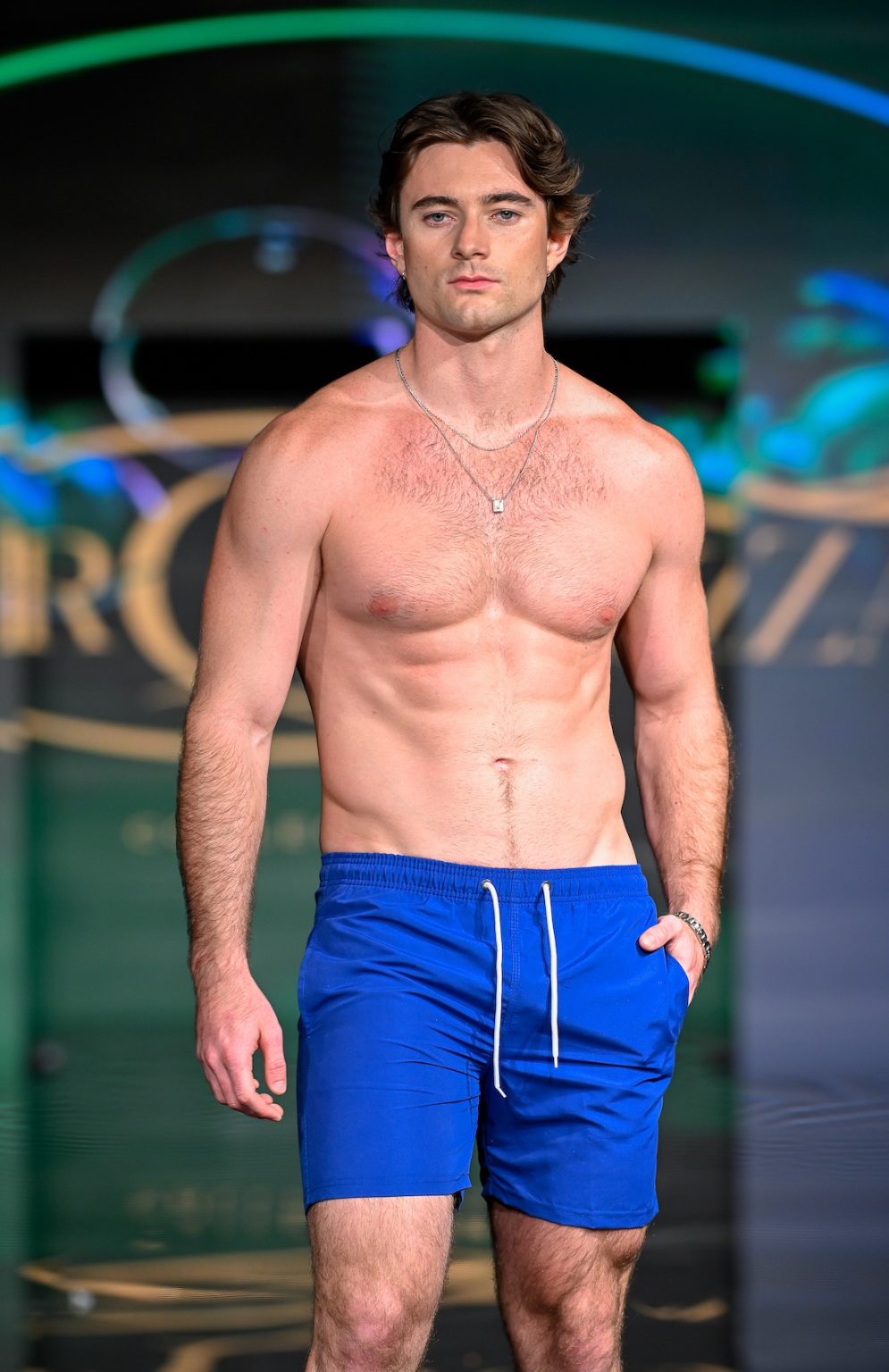 MIAMI BEACH, FLORIDA - MAY 31: A model walks the runway at the Marqueza show during Miami Swim Week Powered By Art Hearts Fashion at Eden Roc Hotel on May 31, 2025 in Miami Beach, Florida. (Photo by Arun Nevader/Getty Images for Art Hearts Fashion)